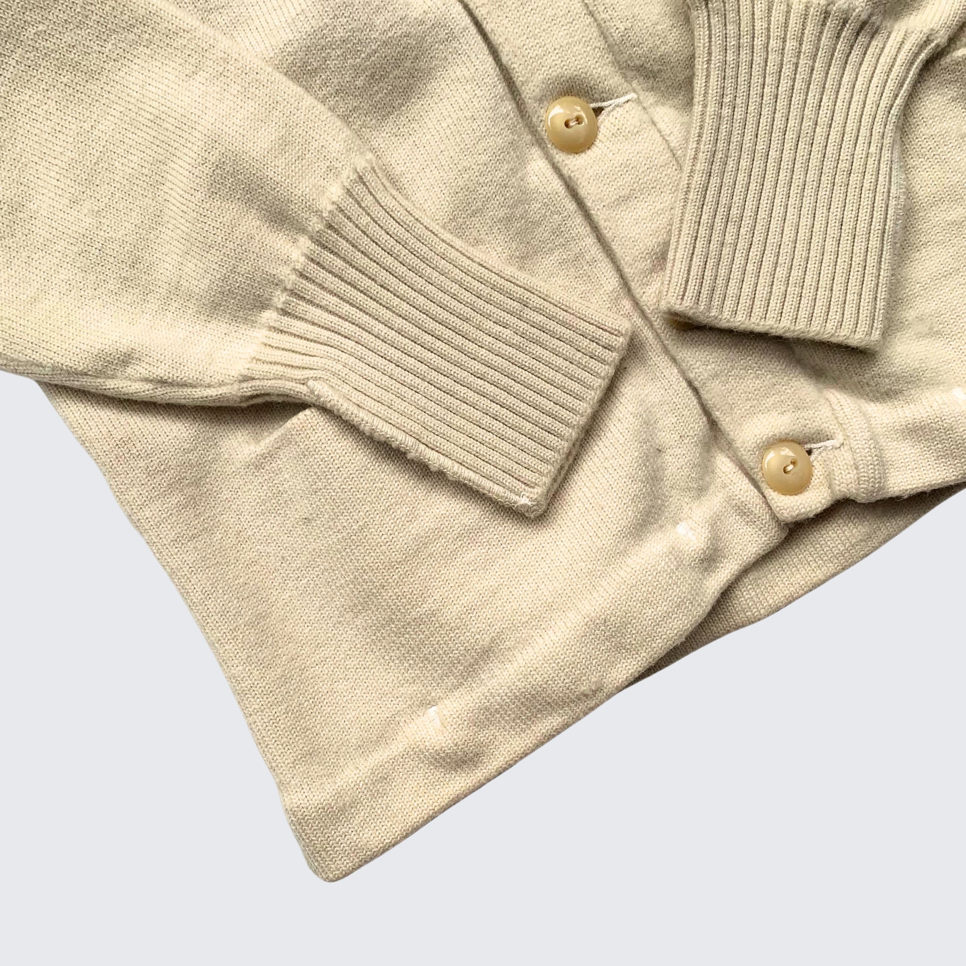 Vintage Vintage Wool OG Lettermans Made In USA Knit Cardigan Size US M / EU 48-50 / 2 - 4 Thumbnail