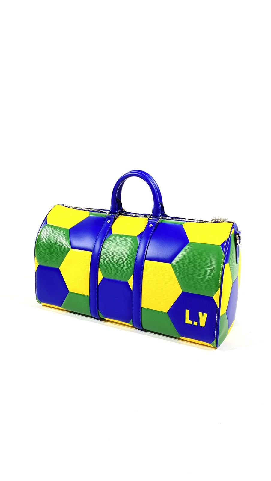 Louis Vuitton × NBA Louis Vuitton X FIFA World Cup Brazil 1 of 1 Duffel Keepall Size ONE SIZE - 1 Thumbnail