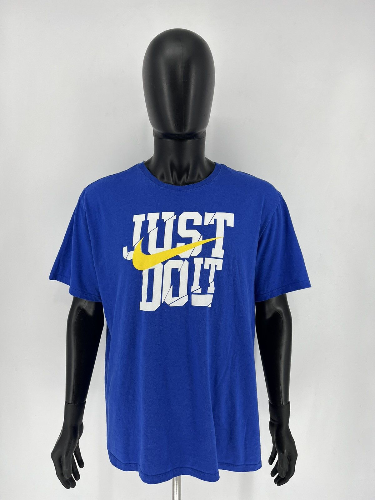 Nike × Vintage Vintage 90s NIKE JUST DO IT SWOOSH Tee Streetwear Y2K Style Size US XXL / EU 58 / 5 - 2 Thumbnail