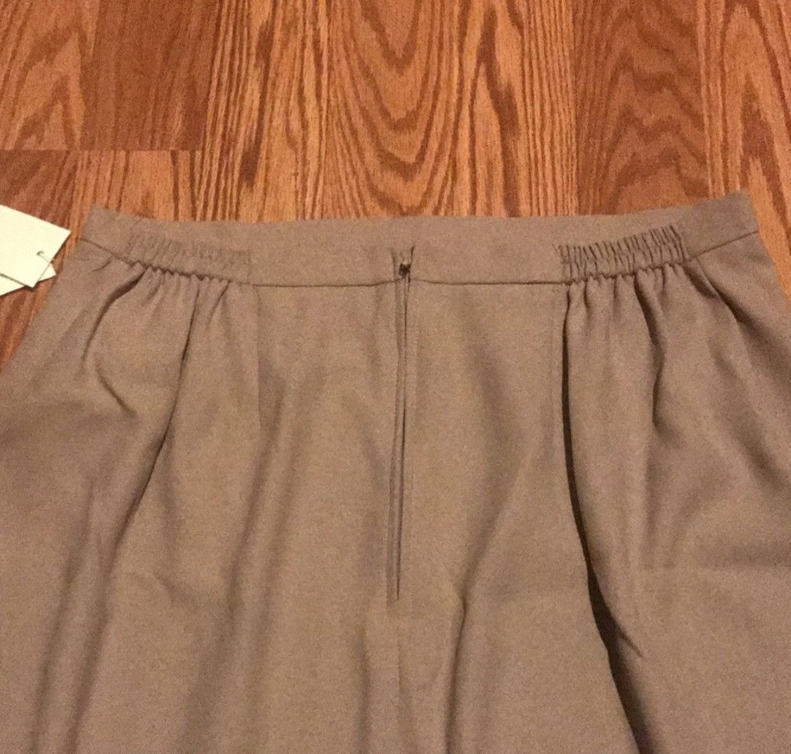 Other LA MODA KHAKI HIGH FRONT SLIT SKIRT SIZE 16 Size 38" / US 16 / IT 52 - 5 Thumbnail