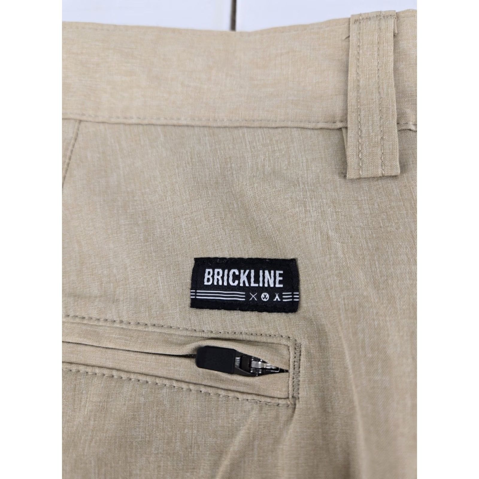 Vintage VINTAGE Brickline Men's Khaki Performance Shorts Regular Fit Size 38 Size US 38 / EU 54 - 4 Thumbnail