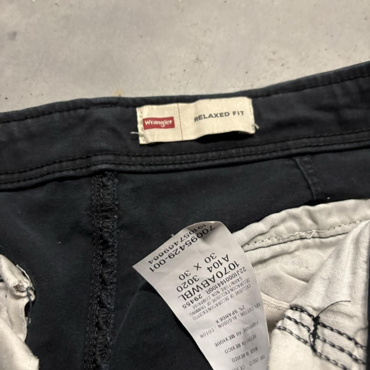 Japanese Brand × Vintage Crazy Vintage Y2K/2000s Grunge Faded Black Skater Cargo Pants! Size US 30 / EU 46 - 8 Thumbnail