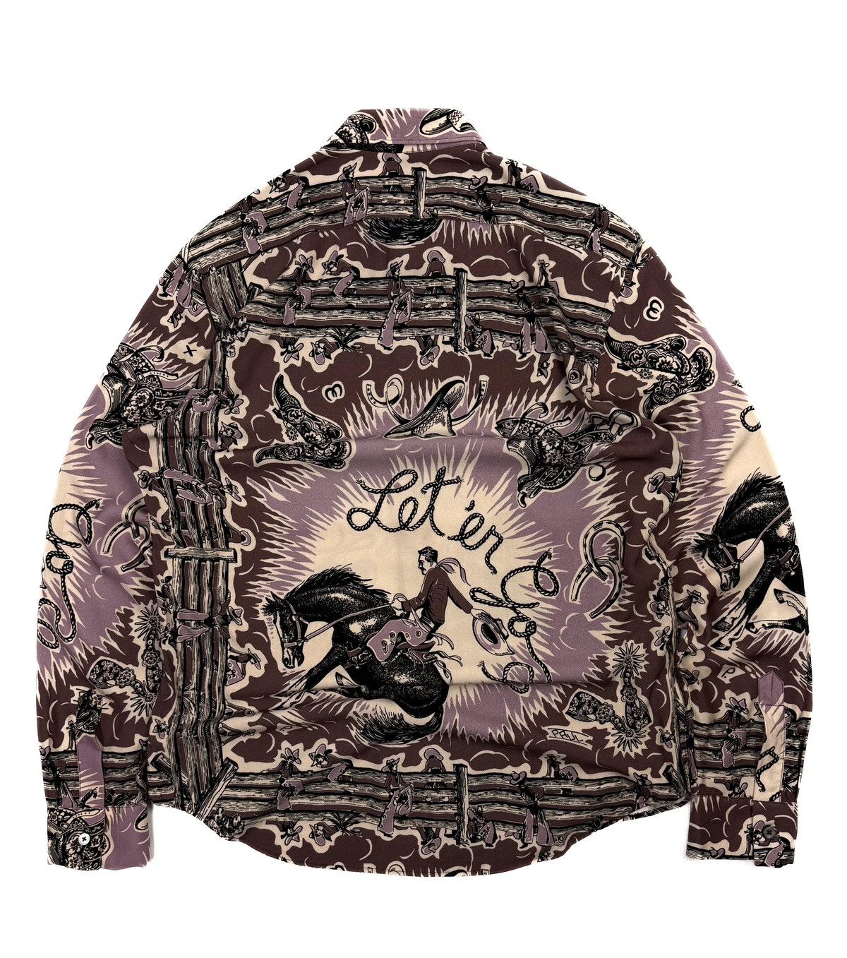 Paul Smith Paul Smith Wild West Rodeo Cowboy All Over Print Italy Size US M / EU 48-50 / 2 - 3 Thumbnail