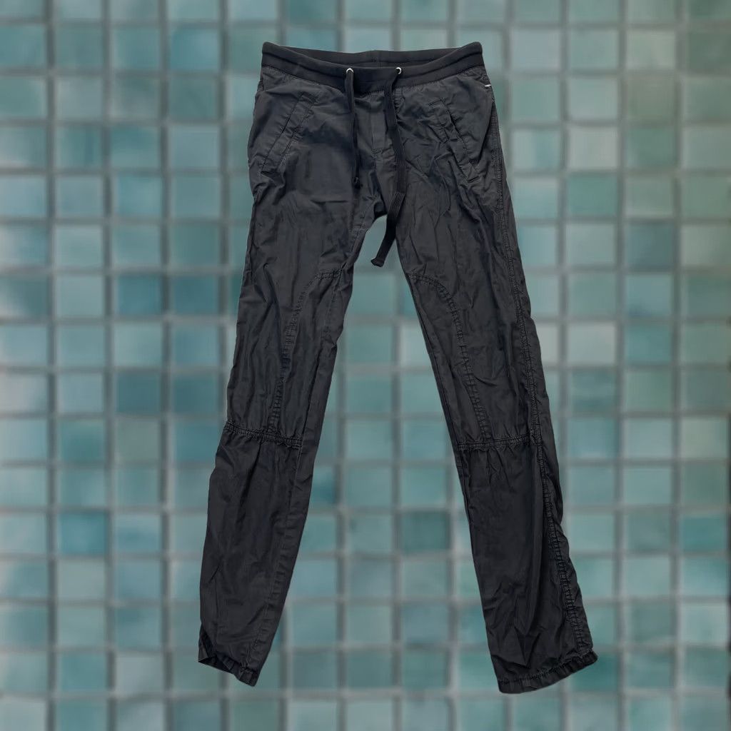 James Perse James Perse Pants Womens 0 Black Cotton Skinny Leg Drawstring Casual Regular Inseam 29 Chestnut? Size 28" / US 6 / IT 42 - 1 Thumbnail