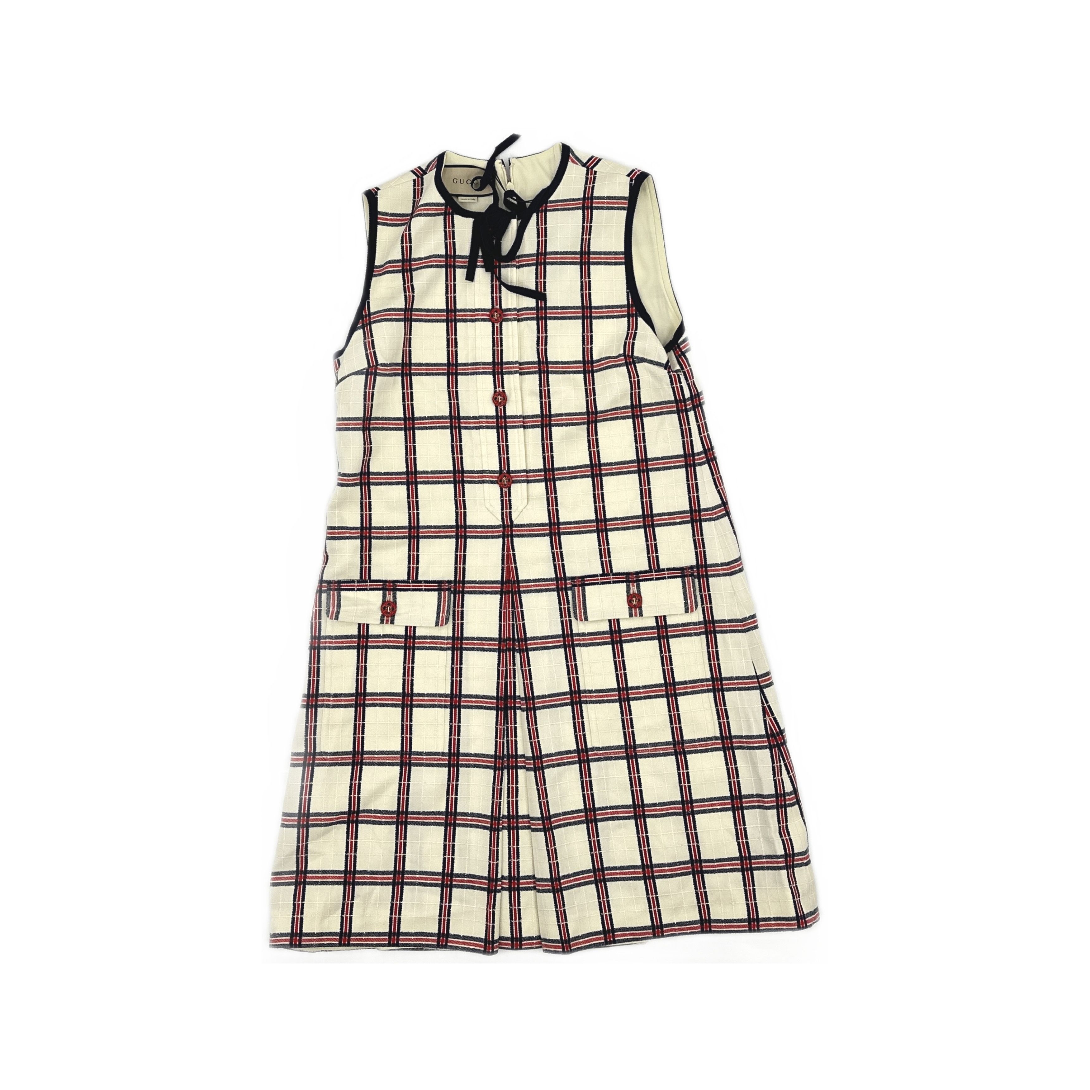 Gucci Gucci Plaid Dress Size 40 Size S / US 4 / IT 40 - 1 Thumbnail