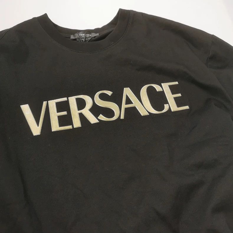 Other Versace Cotton logo round neck short-sleeved T-shirt Size US M / EU 48-50 / 2 - 3 Thumbnail