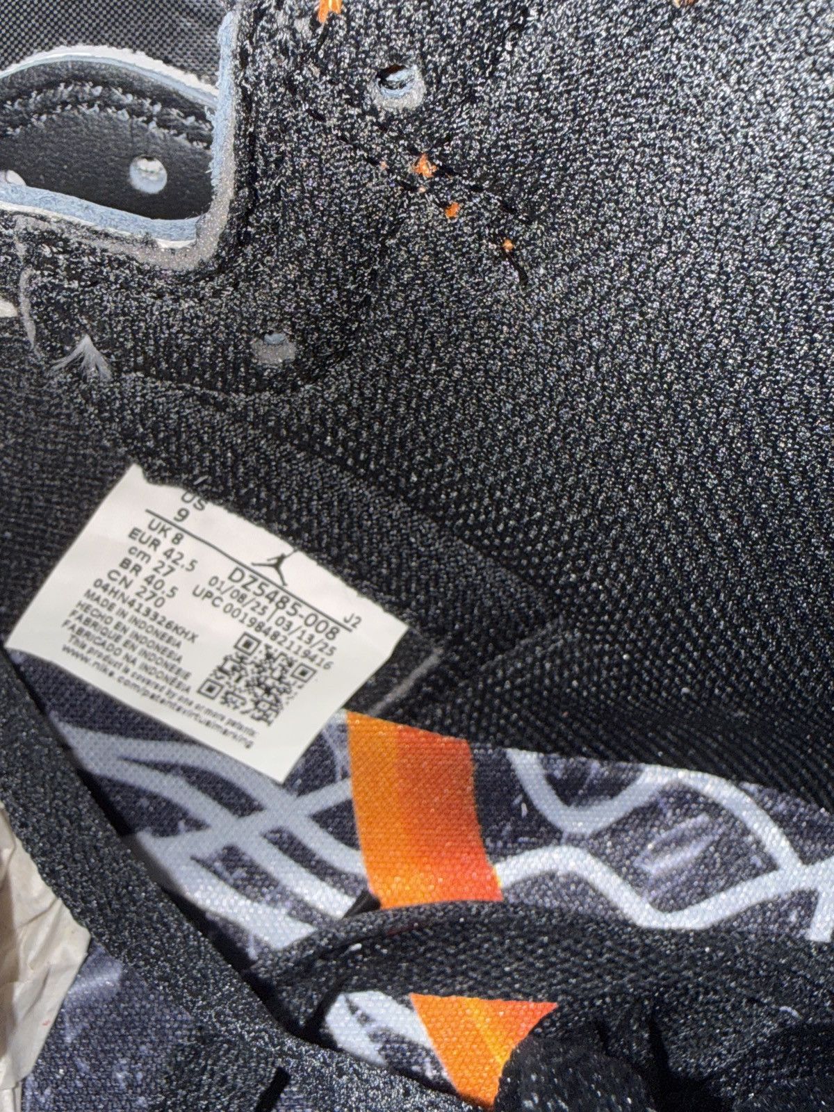 Jordan Brand Jordan 1 Retro High OG ‘ shattered backboard 2025 ’ Size US 9 / EU 42 - 5 Thumbnail