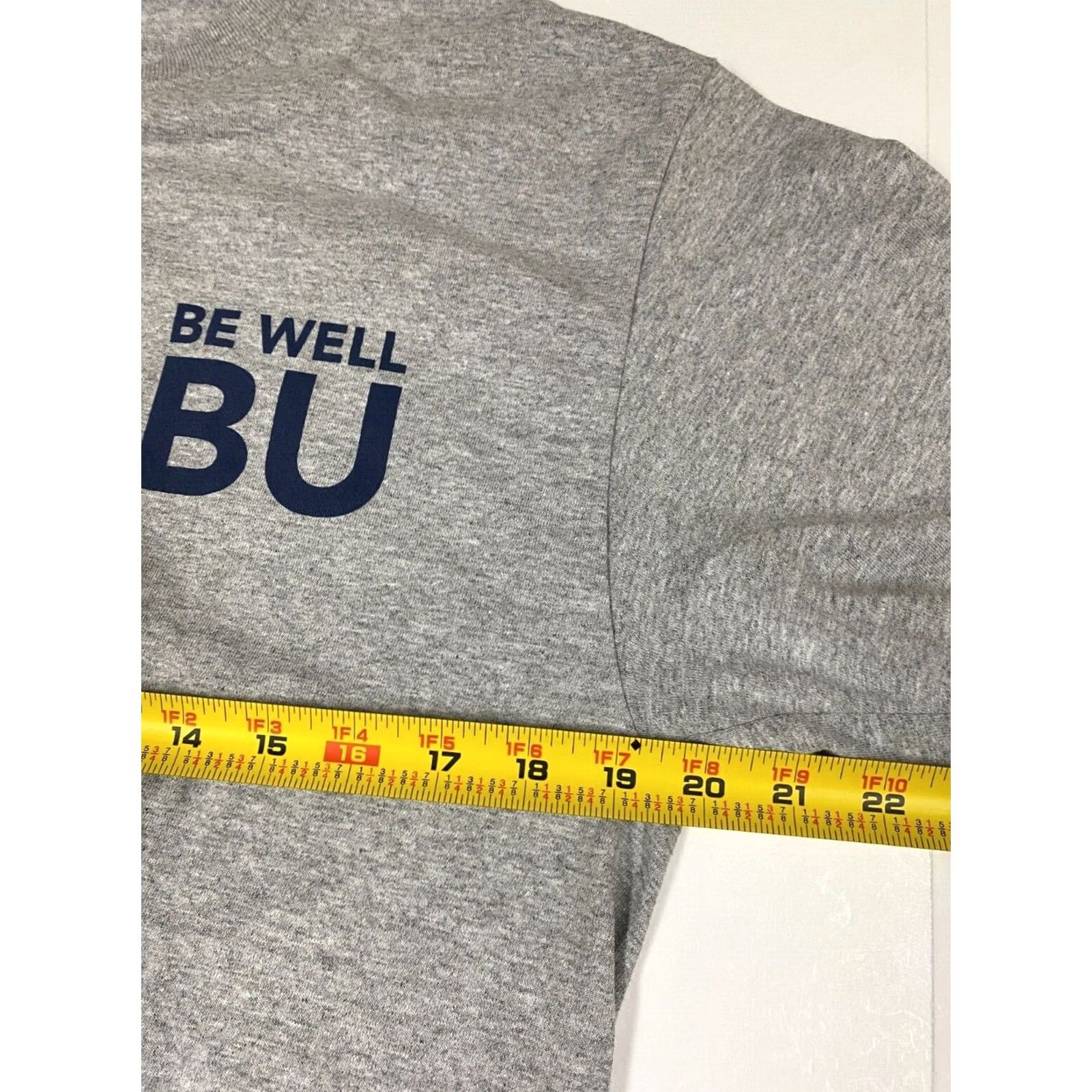 Port & Company Positive mens Shirt Medium gray Be Well Be U Port & Company T-Shirt Crew Neck Short Sleeve Cotton Logo Anime 90s? Size US M / EU 48-50 / 2 - 5 Thumbnail