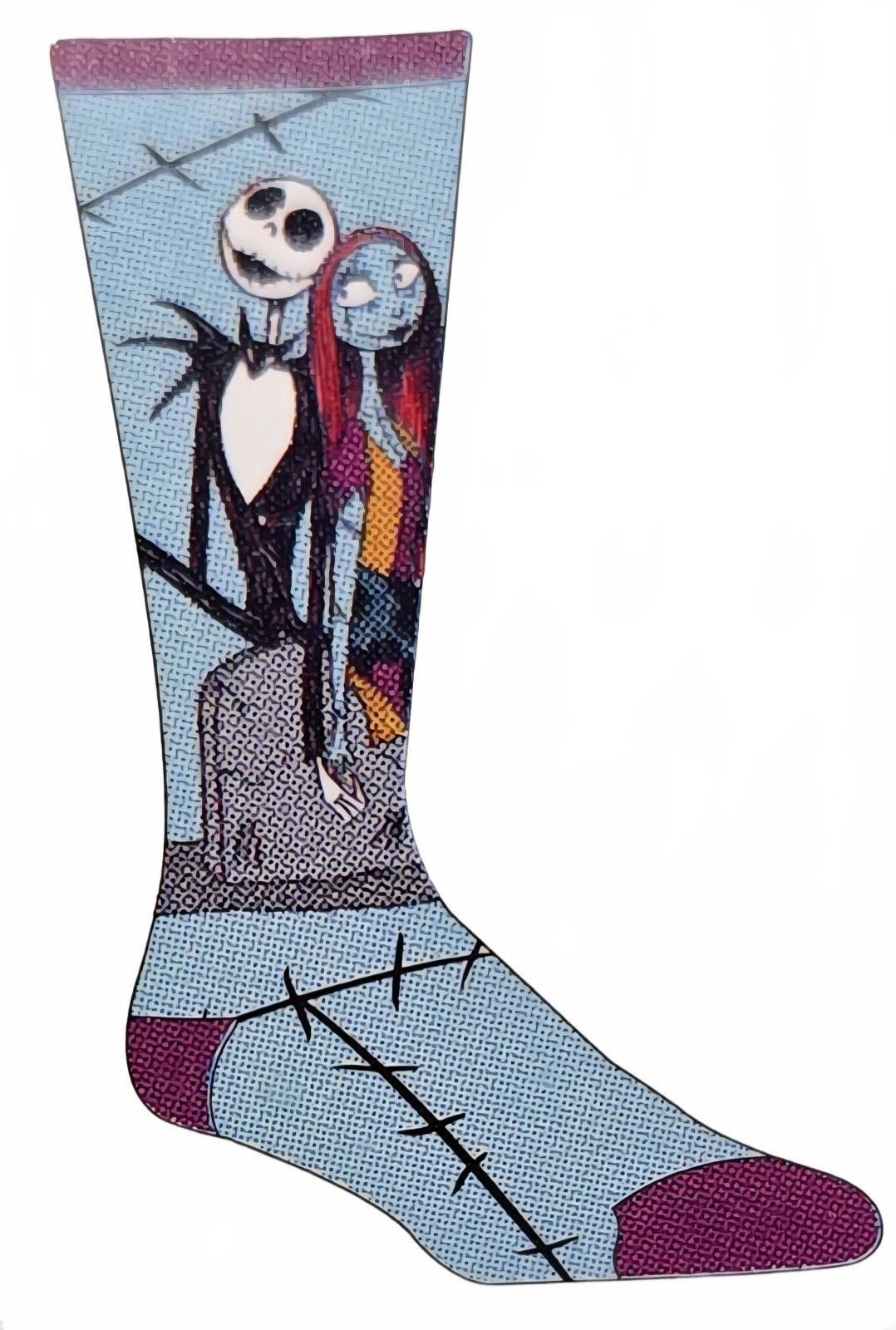 Disney Disney The Nightmare Before Christmas Crew Socks Size ONE SIZE - 4 Thumbnail
