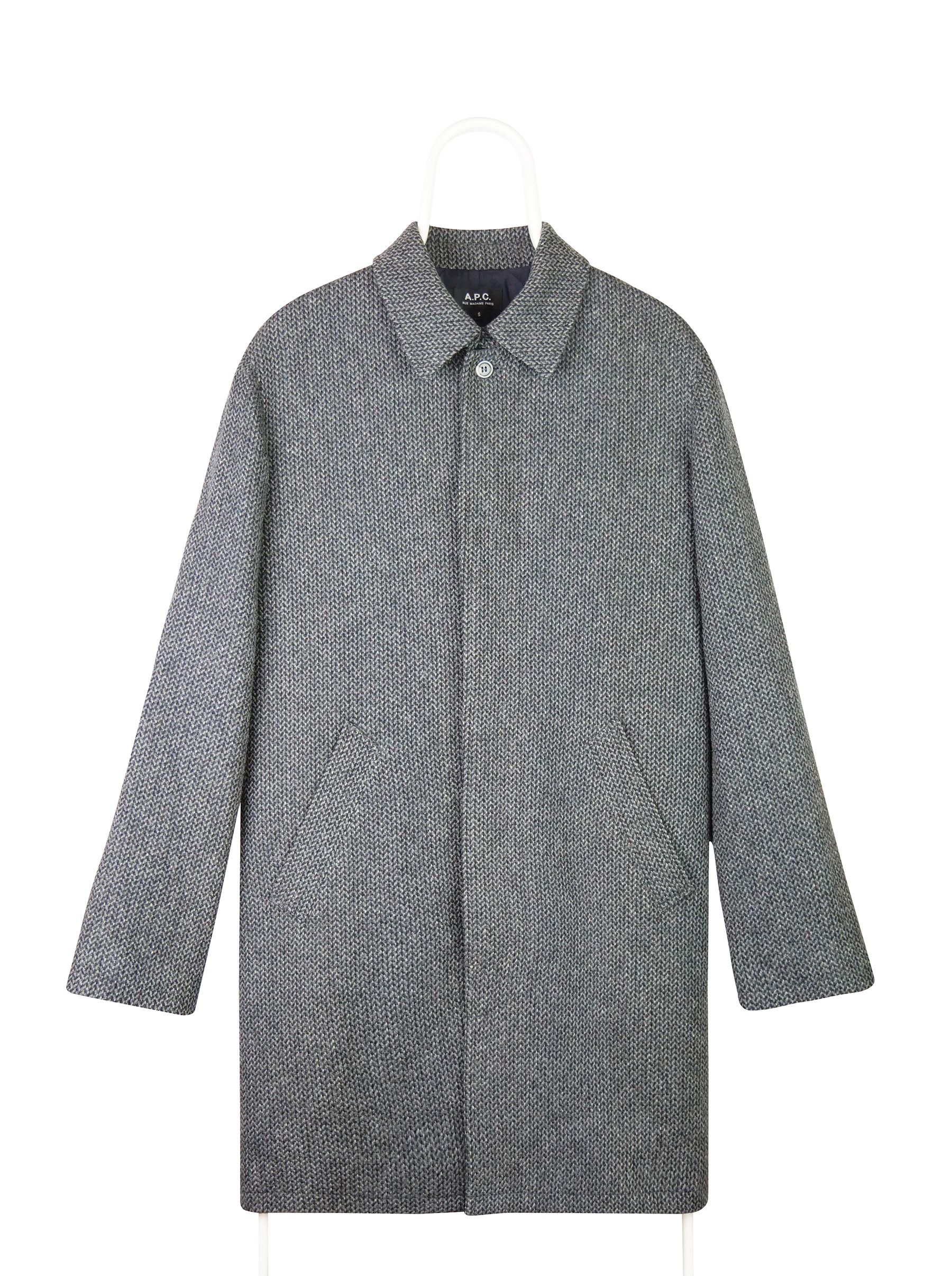 A.P.C. wool coat Menswear