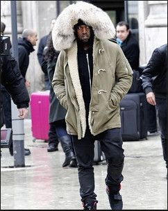 Balmain Balmain Decarnin AW11 Kanye Raccoon Hooded Parka Coat size L Size US L / EU 52-54 / 3 - 4 Thumbnail