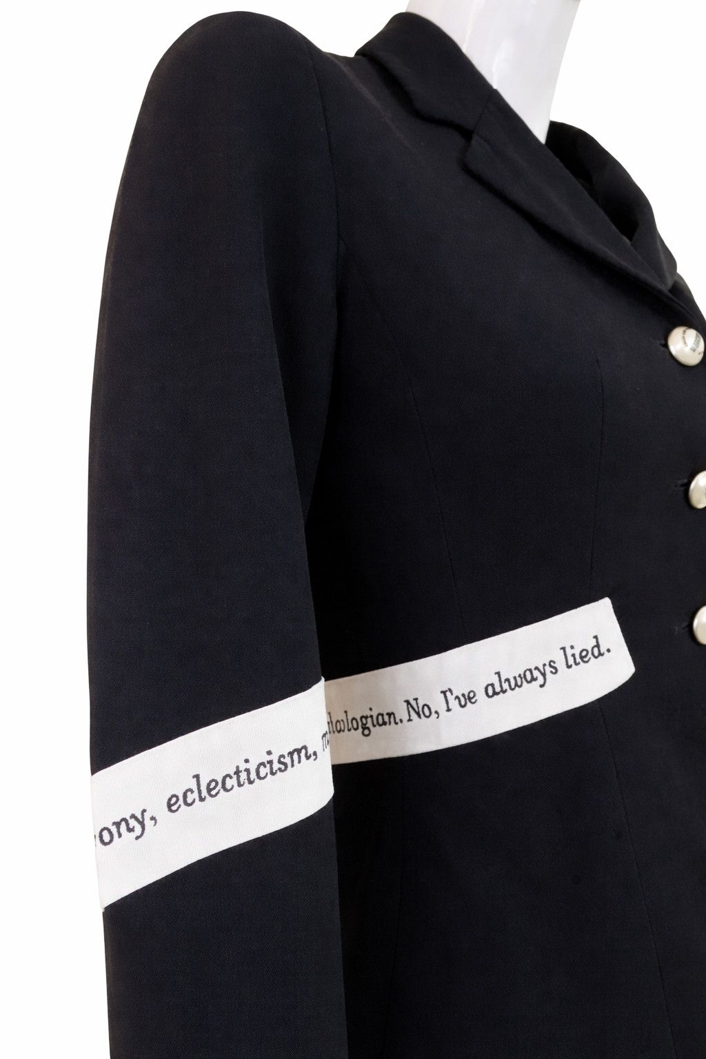 Moschino Moschino Cheap and Chic Irony Text Vintage Costume Suit Size L / US 10 / IT 46 - 5 Thumbnail