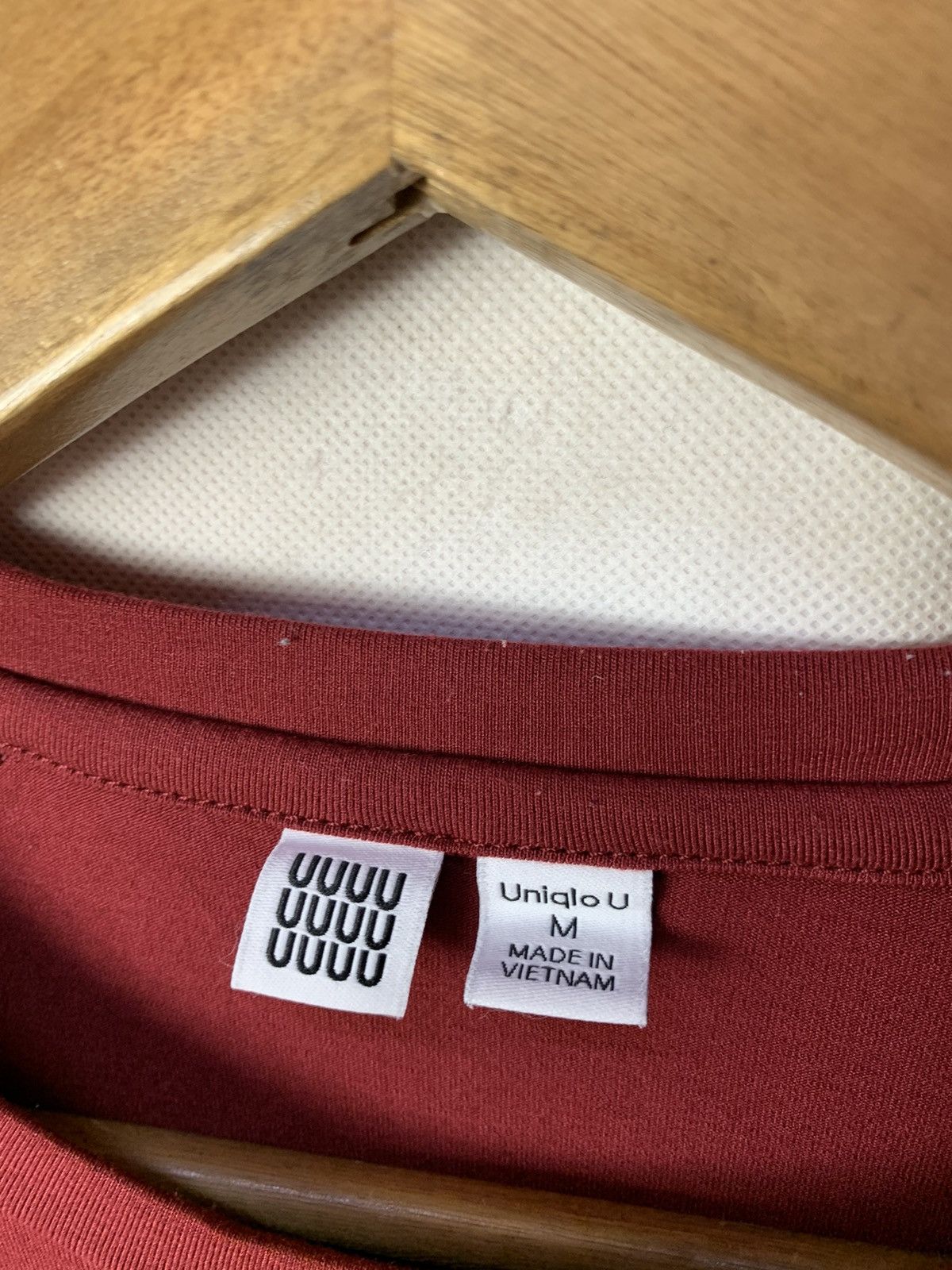 Japanese Brand × Uniqlo 🔥 Uniqlo UU not Undercover Longsleeves Red Tee Size US M / EU 48-50 / 2 - 7 Thumbnail