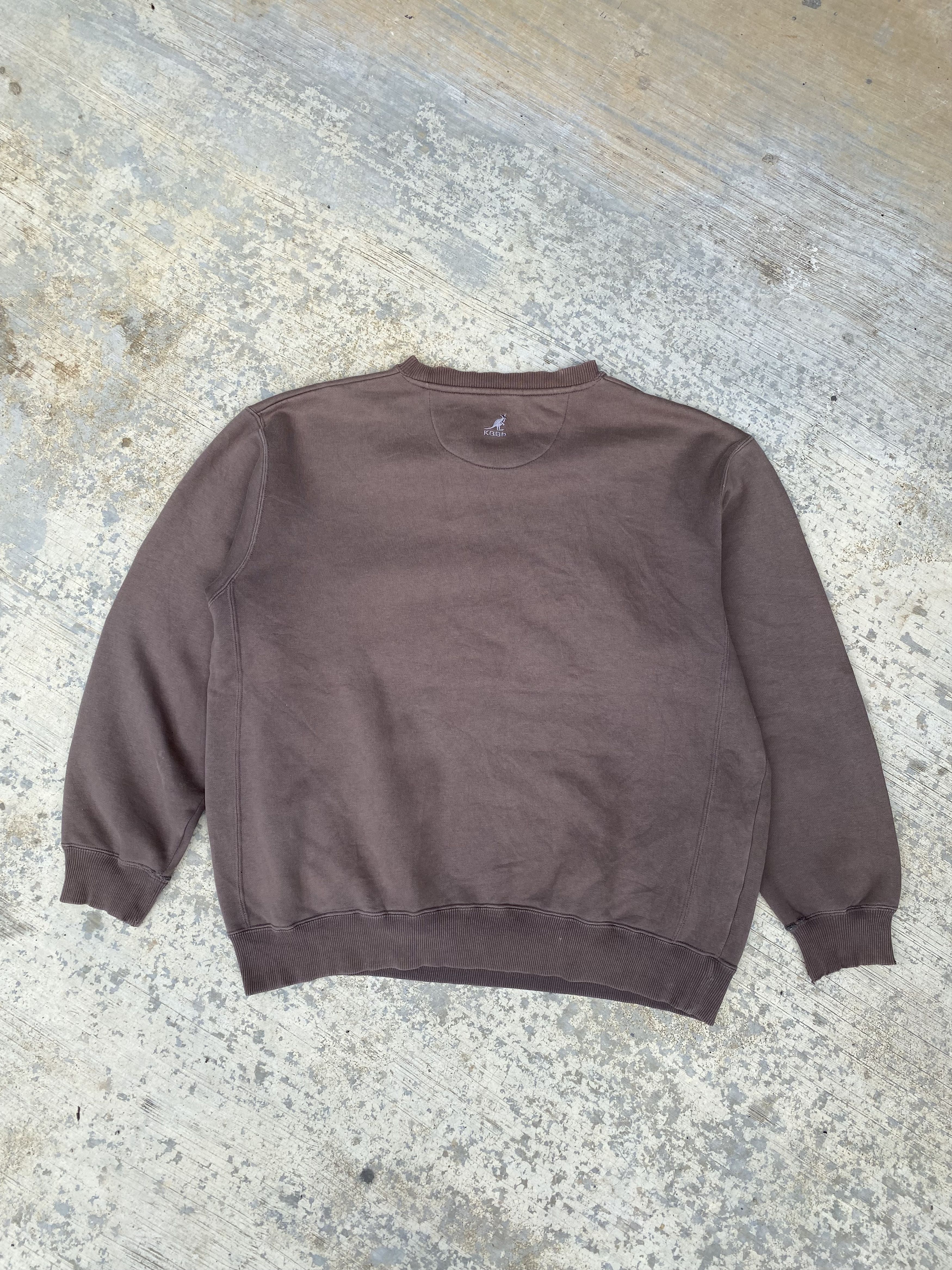 Kangol Distressed Kangol sport woven spelllover baggy sweatshirt Size US L / EU 52-54 / 3 - 2 Thumbnail
