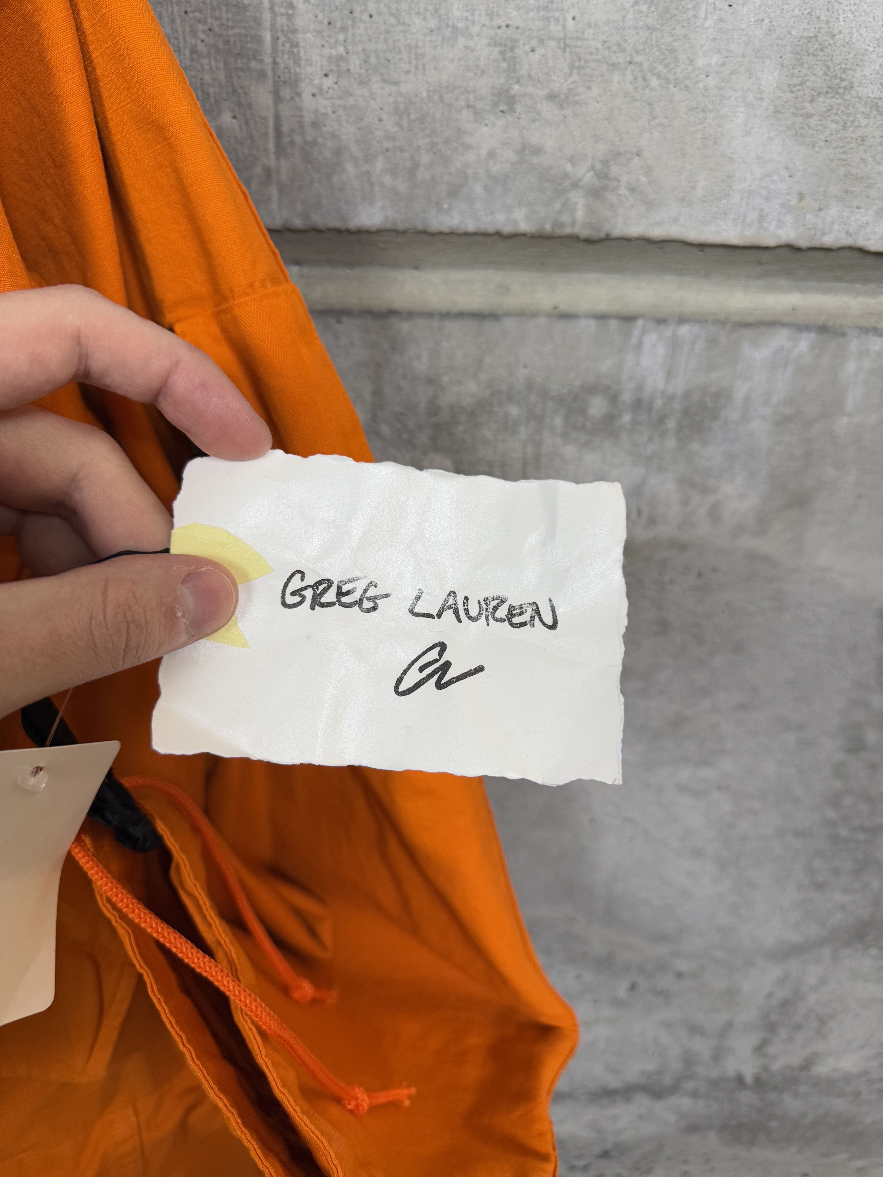 Greg Lauren $1350 Greg Lauren Orange Fishtail Parka Size US M / EU 48-50 / 2 - 9 Thumbnail