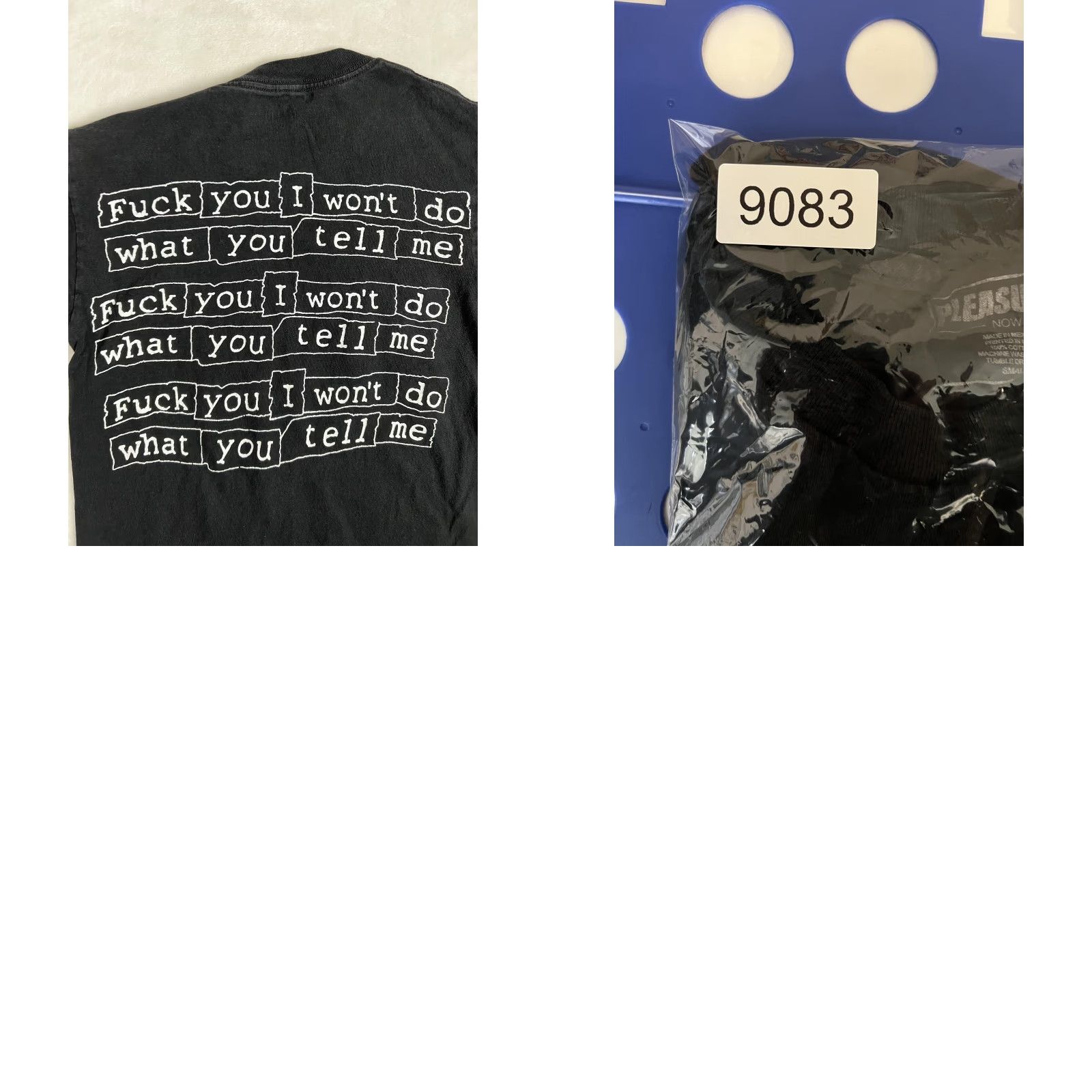Pleasures Pleasures Now T-Shirt Mens Small Black Back Size US S / EU 44-46 / 1 - 8 Thumbnail