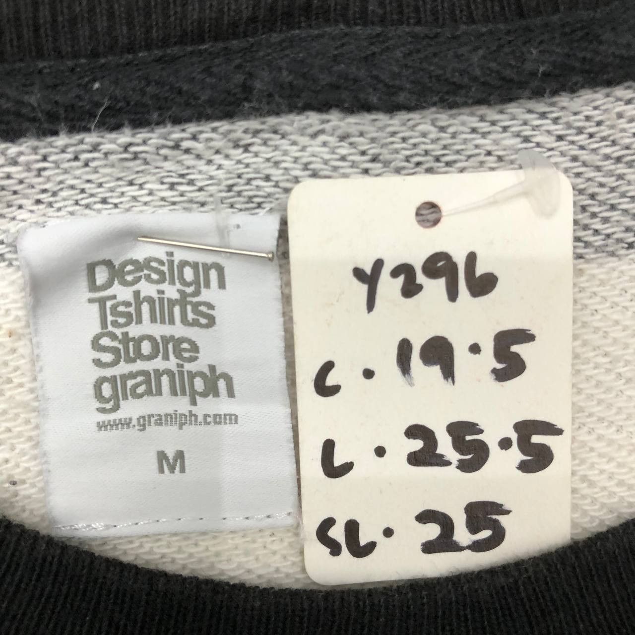 Designer × Japanese Brand Y296 JAPAN GRANIPH STRIPED SWEASHIRT Size US M / EU 48-50 / 2 - 7 Thumbnail