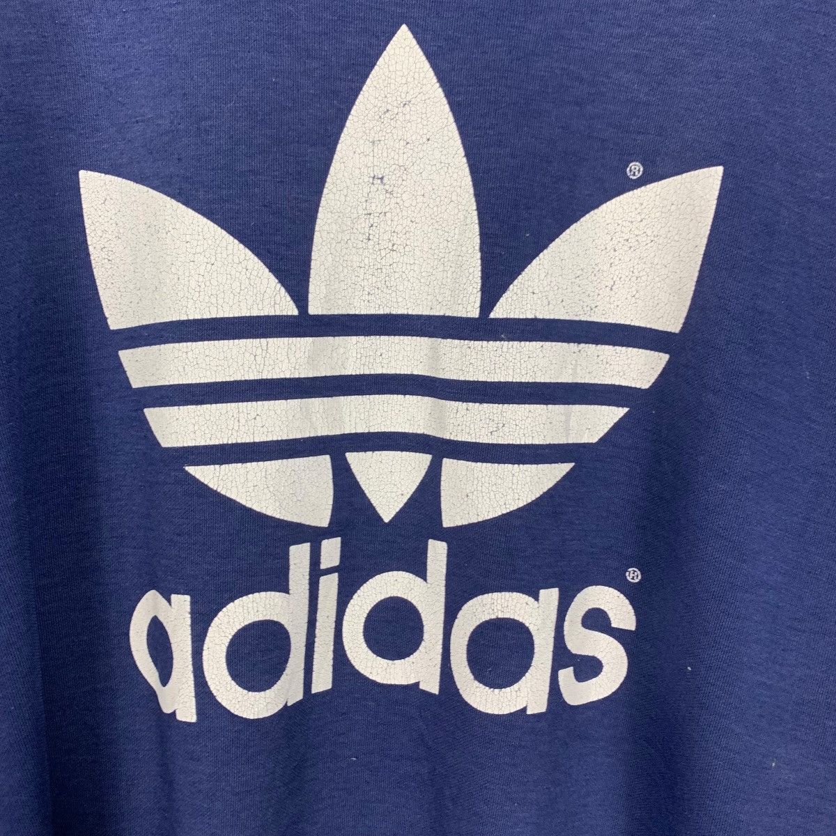 Adidas Vintage 90’s ADIDAS Big Logo Crewneck Sweatshirt #3602-C165 Size US M / EU 48-50 / 2 - 5 Thumbnail