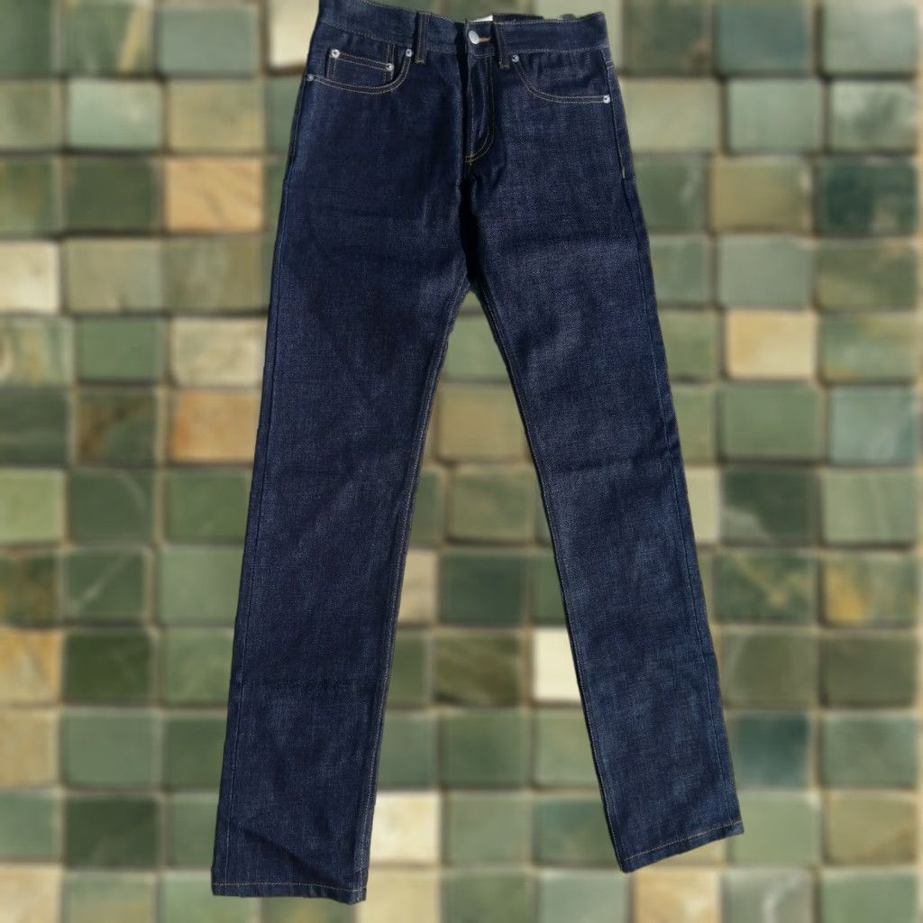 Denime COAT OF ARMS LOWER EAST SIDE BROOKLYN DENIM SELVEDGE JEANS 29x36 Blue Regular 100% Cotton Classic Jeans Mens Size US 29 - 1 Thumbnail