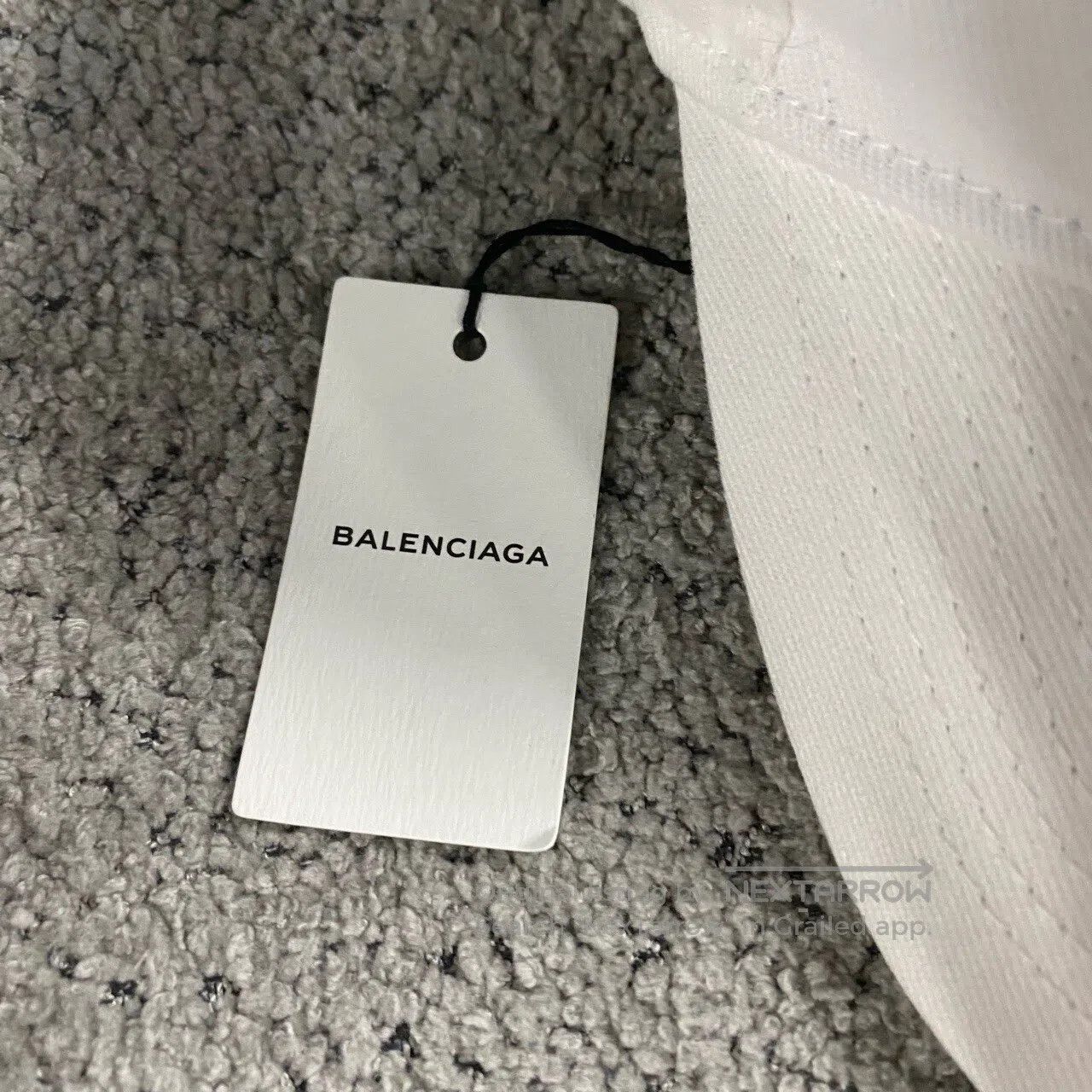 Balenciaga Balenciaga White embroidered logo baseball cap| Size ONE SIZE - 3 Thumbnail