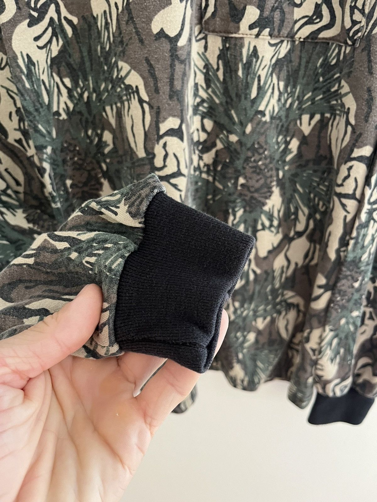 Realtree × Vintage Vintage 90’s Piney Woods Natural Camo Long Sleeve T-Shirt Size US L / EU 52-54 / 3 - 4 Thumbnail