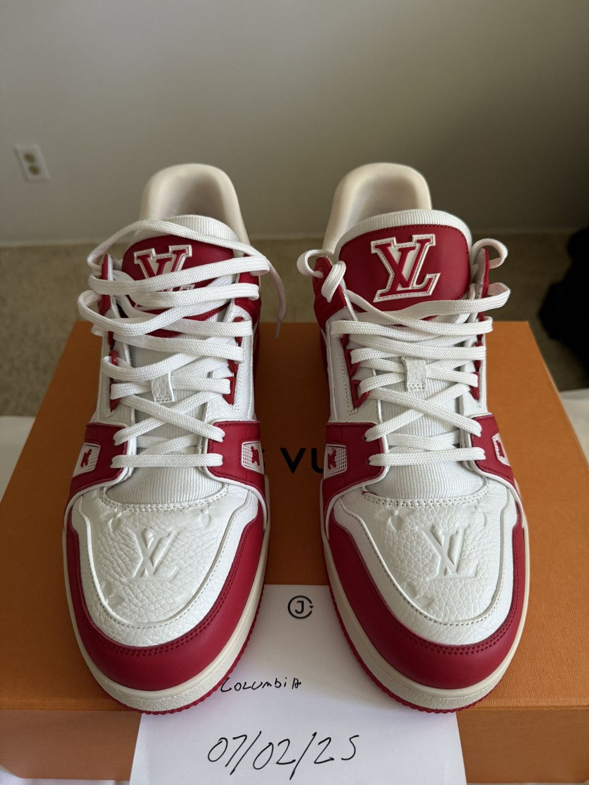 Louis Vuitton Louis Vuitton Trainer (Red) Size US 9.5 / EU 42-43 - 11 Thumbnail