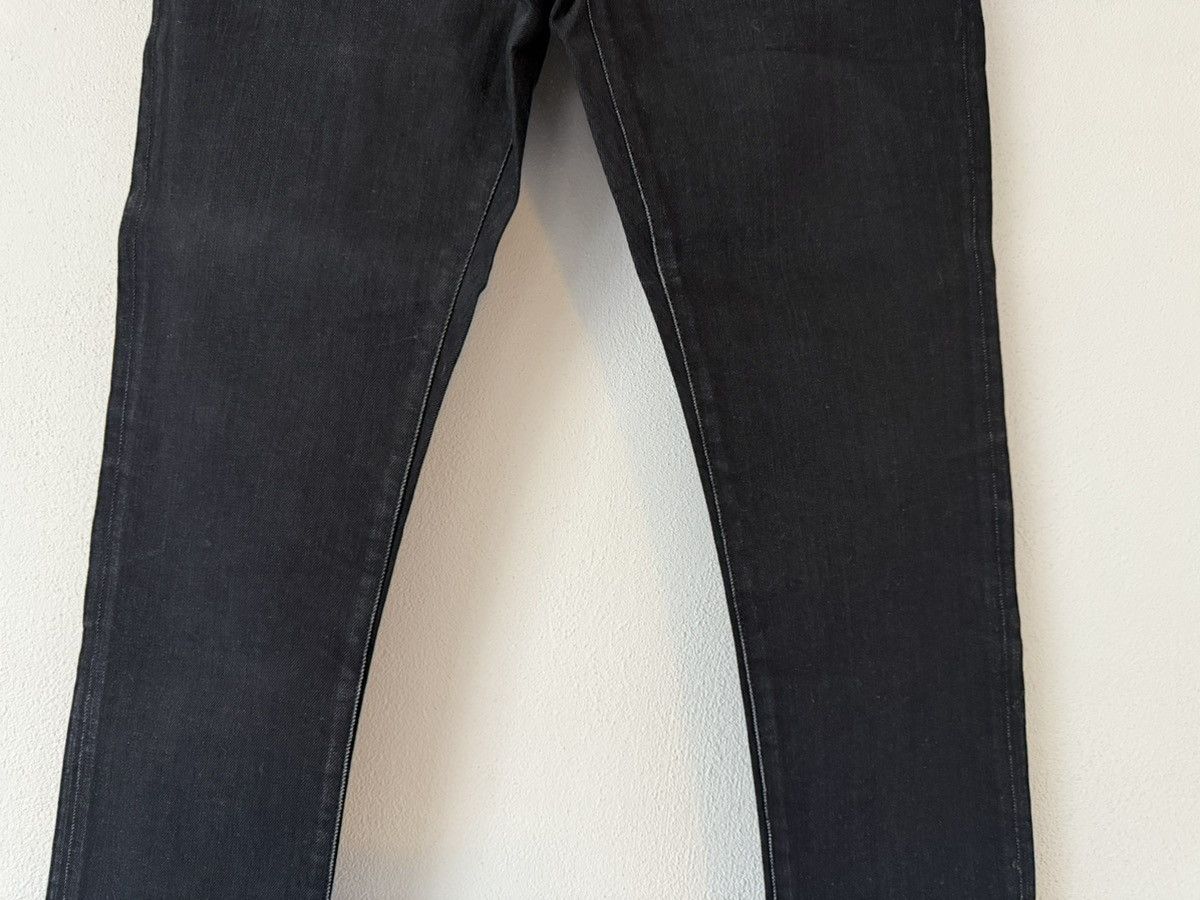 Saint Laurent Paris Saint Laurent D02 Skinny Black Jeans in Washed Stretch Denim Size US 32 / EU 48 - 3 Thumbnail