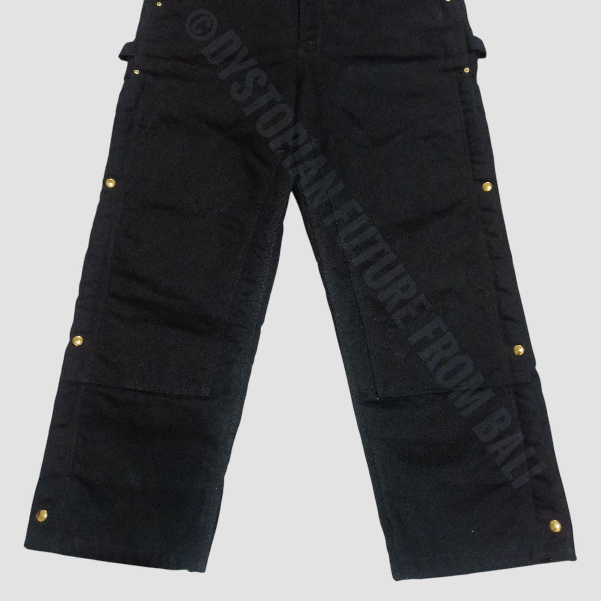 Carhartt Carhartt Duck Zip-to-Thigh Bib Overall/Quilt Lined Size US 37 - 6 Thumbnail