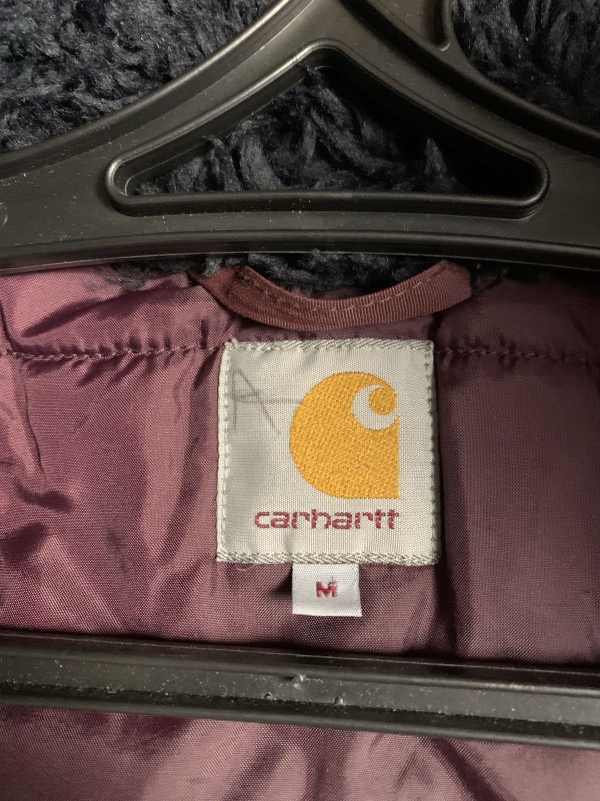 Carhartt × Carhartt Wip Carhartt Burgundy Parka jacket Size US M / EU 48-50 / 2 - 9 Thumbnail