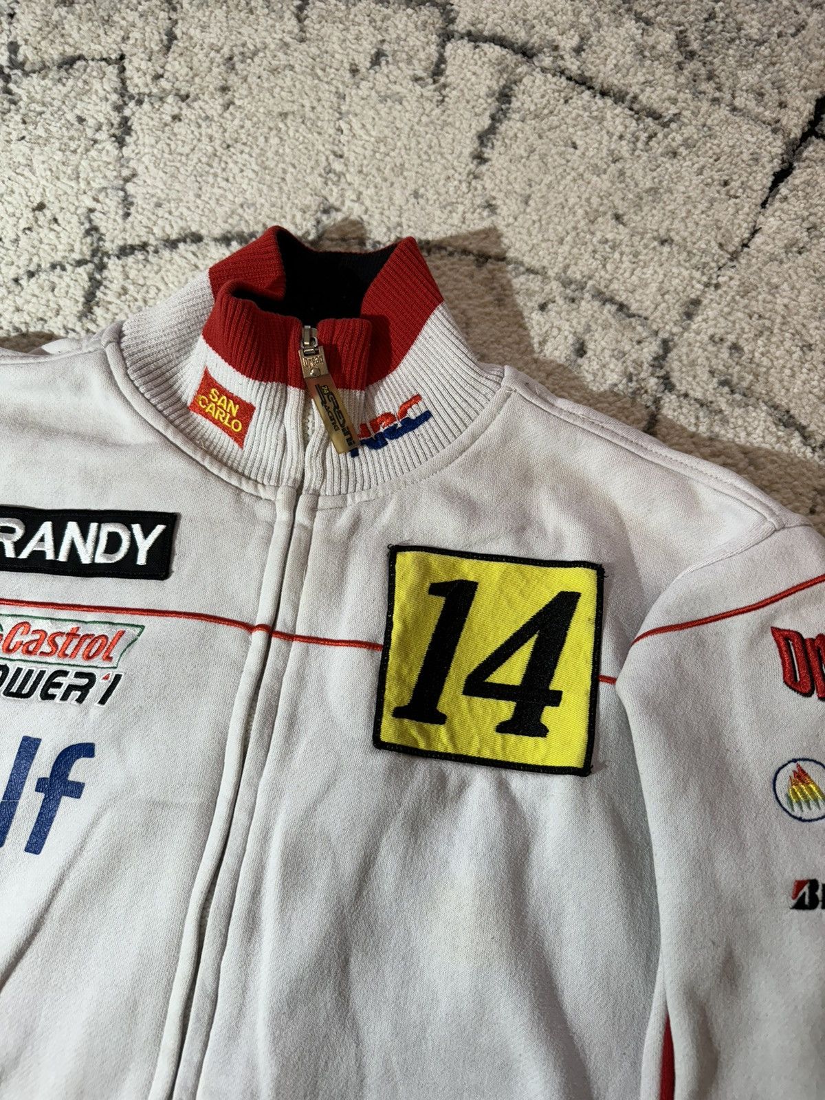 Formula 1 Honda Gresini Racing Patches Zip Hooded F-1 Team Playboy L Size US L / EU 52-54 / 3 - 7 Thumbnail
