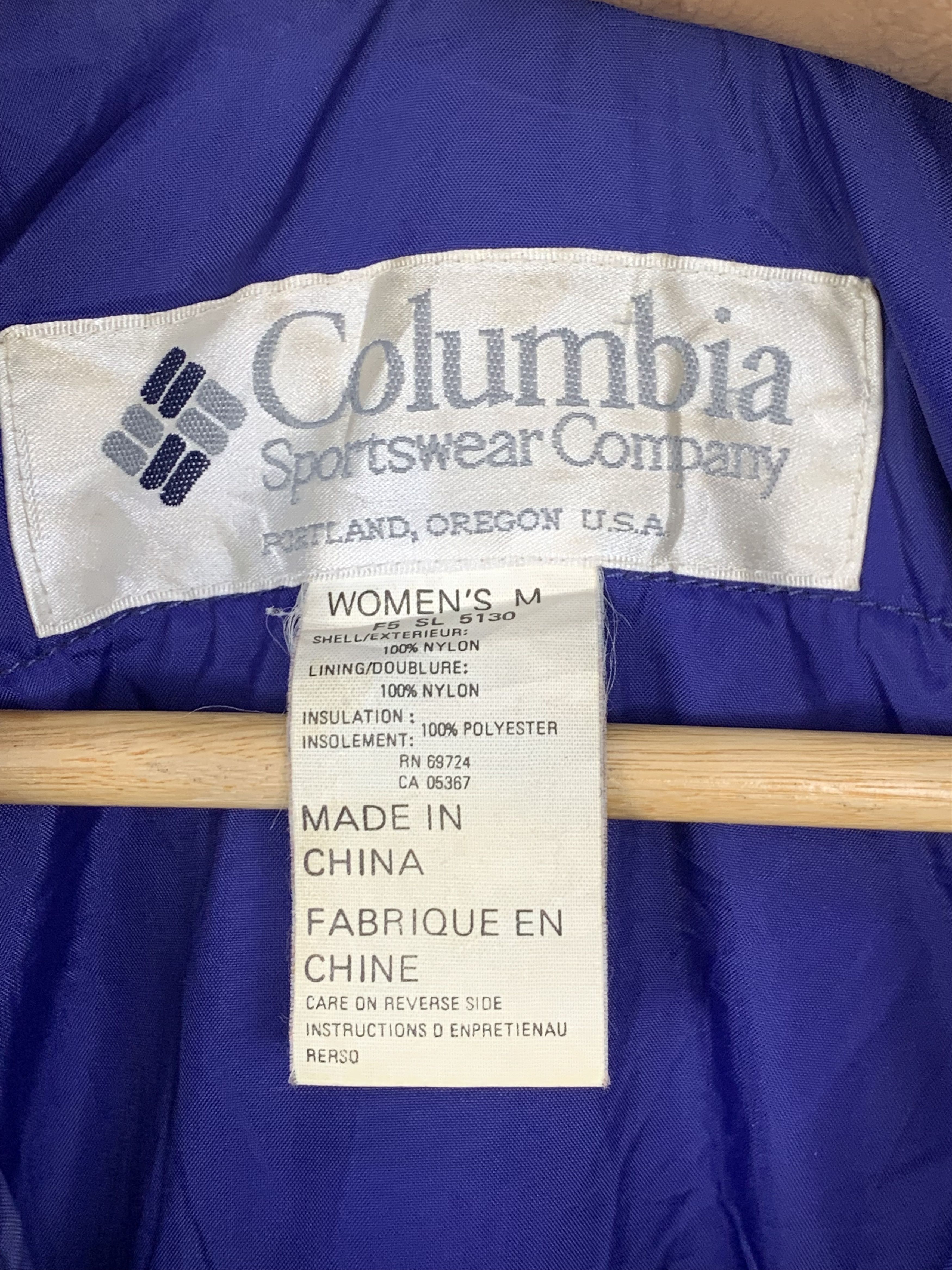 Columbia Vintage Columbia Zipper Multicolour Jacket J1294 Size M / US 6-8 / IT 42-44 - 5 Thumbnail