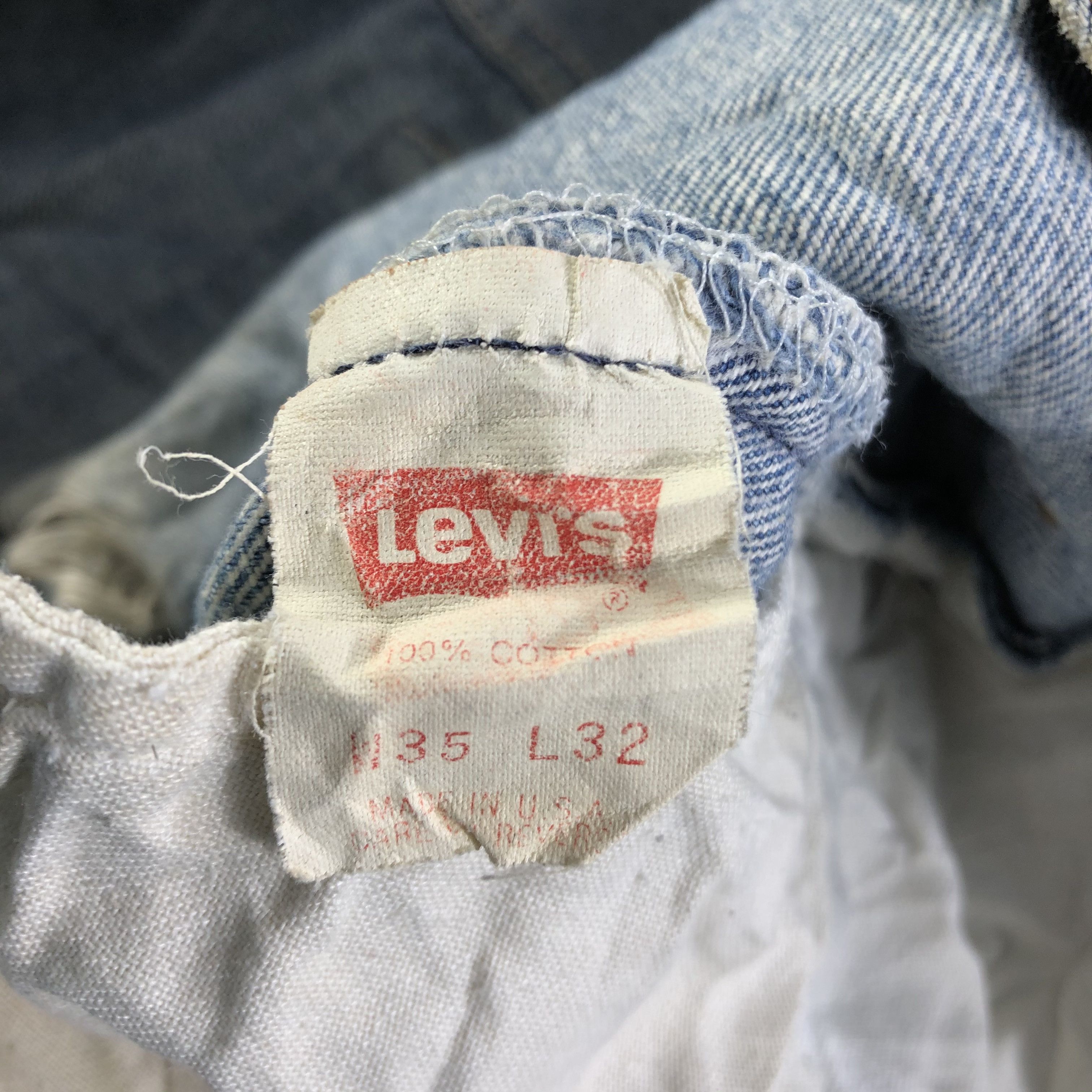 Levi's 90s Vintage Levis 501 Jeans-J3775 Size US 33 - 11 Thumbnail