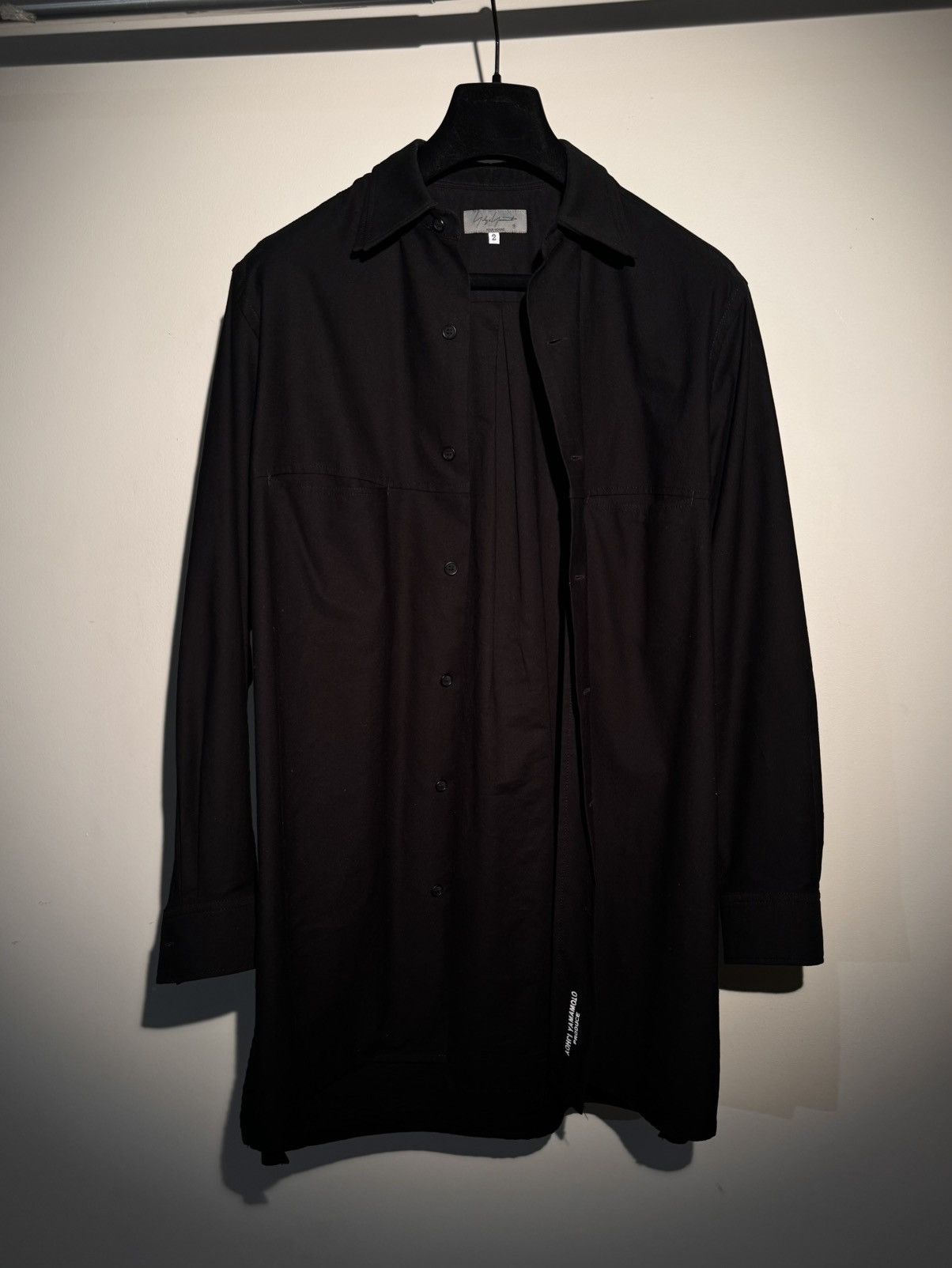 Yohji Yamamoto Yohji Yamamoto Double Collar Shirt Size US M / EU 48-50 / 2 - 1 Thumbnail
