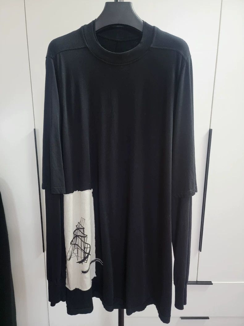 Rick Owens Long Sleeve Loose Fit Shirt