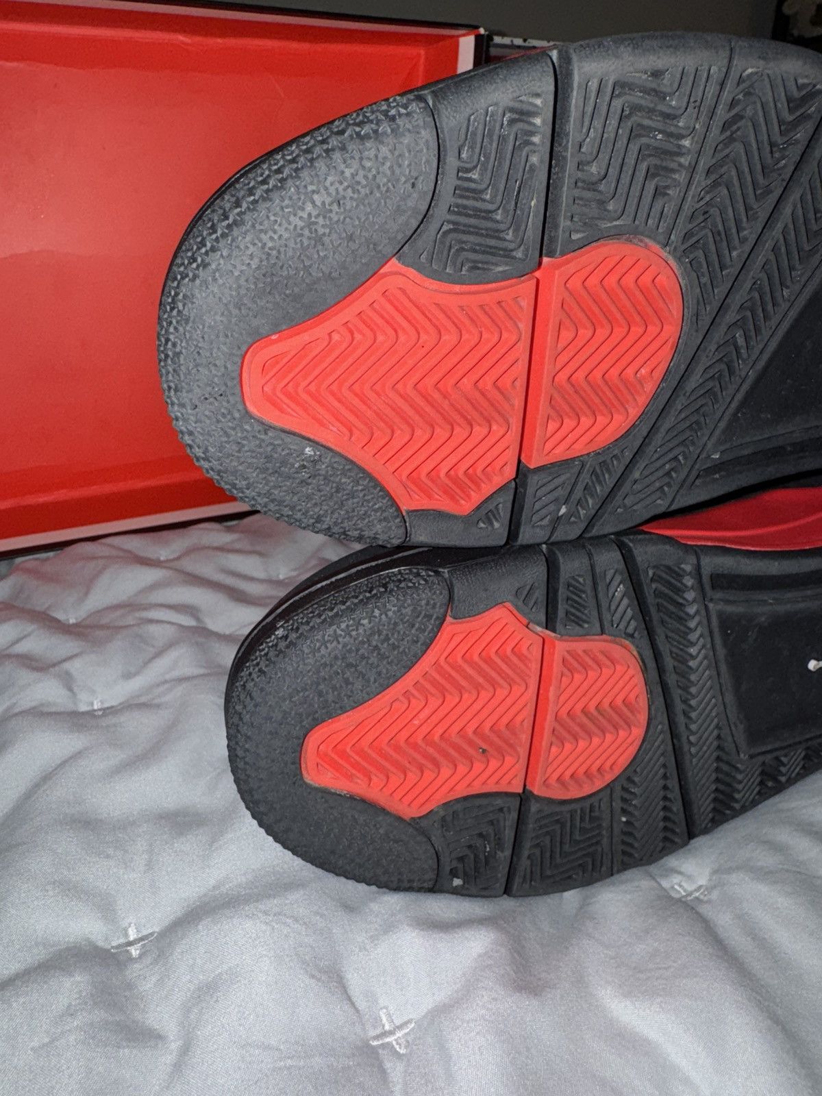 Jordan Brand Jordan 4 Red thunder Size US 11 / EU 44 - 8 Thumbnail