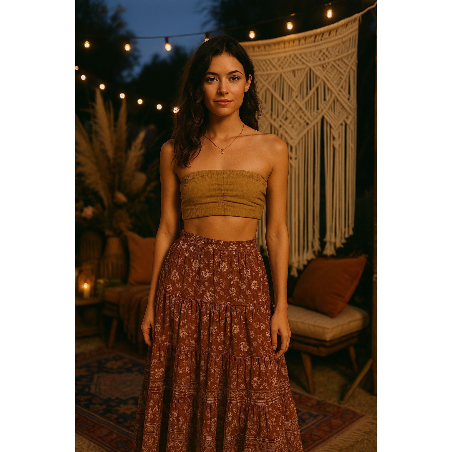 Free People Free People Women’s tube top XS Summercore Boho Chic Festiva Size XS / US 0-2 / IT 36-38 - 1 Thumbnail