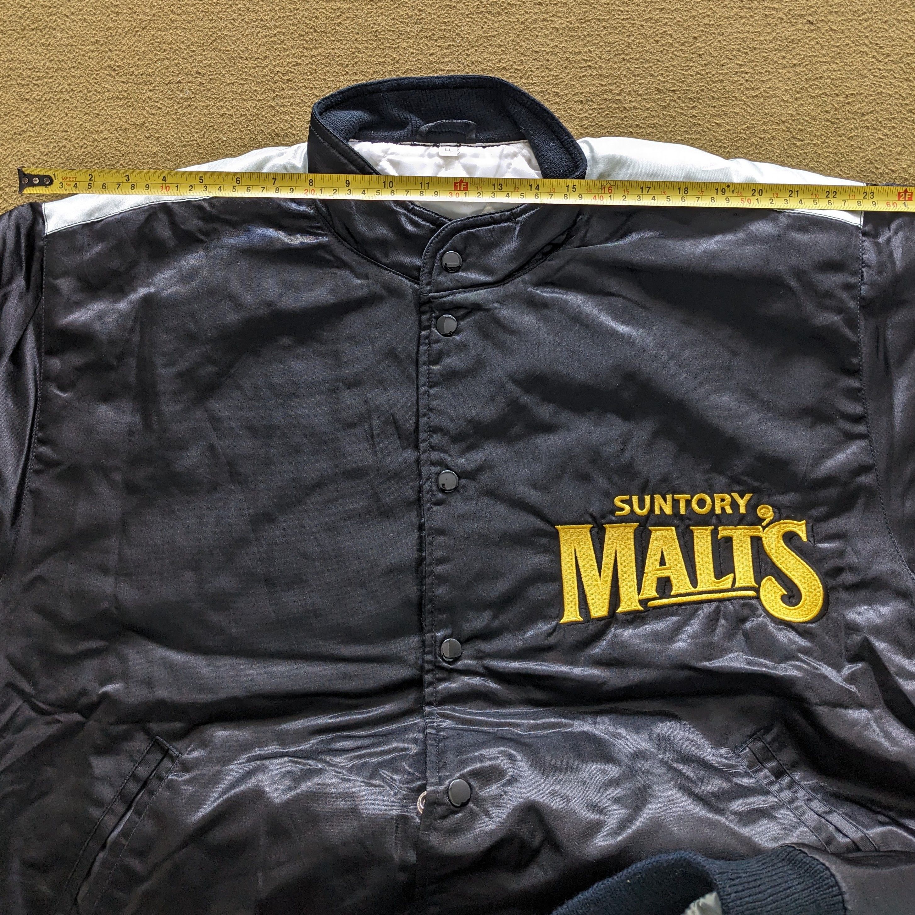 Vintage Vintage Suntory MALT'S Baseball Team MLB Bomber Jacket Size US XL / EU 56 / 4 - 6 Thumbnail