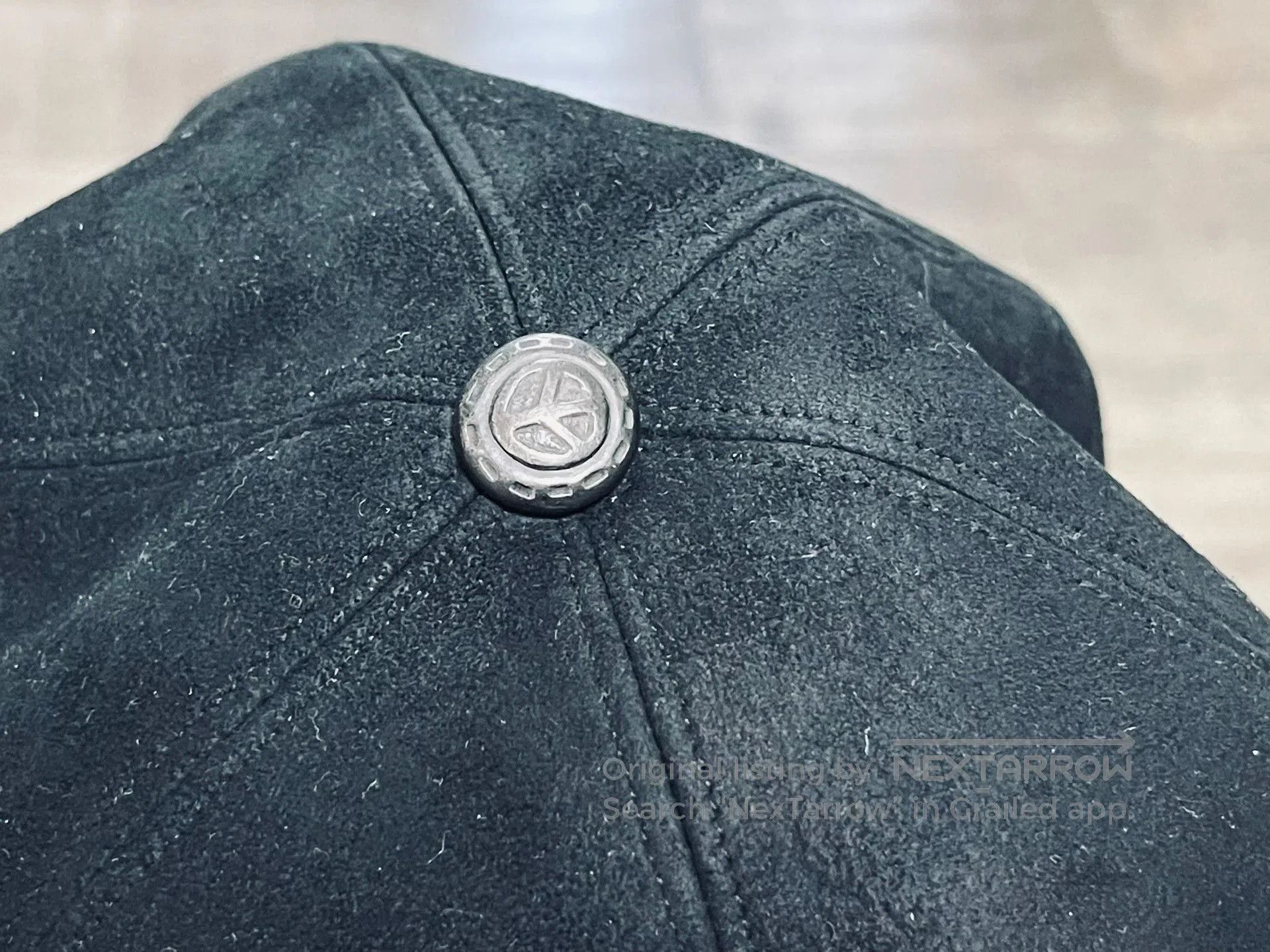 Porter Classic Porter Classic Leather Suede Casquette. Size ONE SIZE - 3 Thumbnail