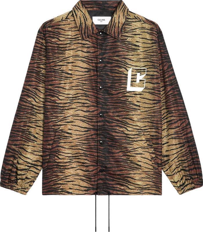 Celine Coach Jacket in Nylon Size US XL / EU 56 / 4 - 1 Thumbnail