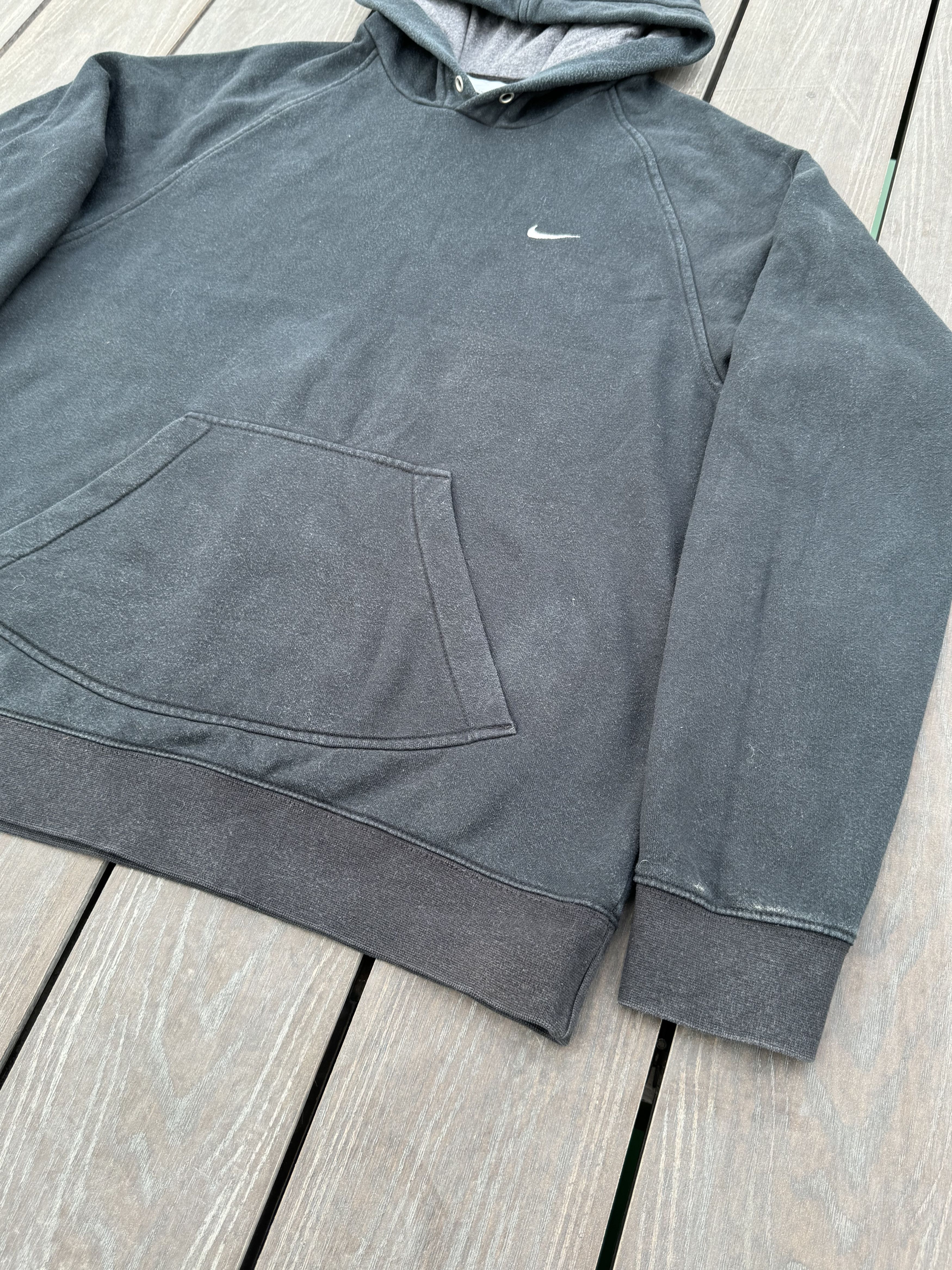 Nike VTG 2000’s Nike Check Swoosh Hoodie Sweatshirt Size US M / EU 48-50 / 2 - 5 Thumbnail