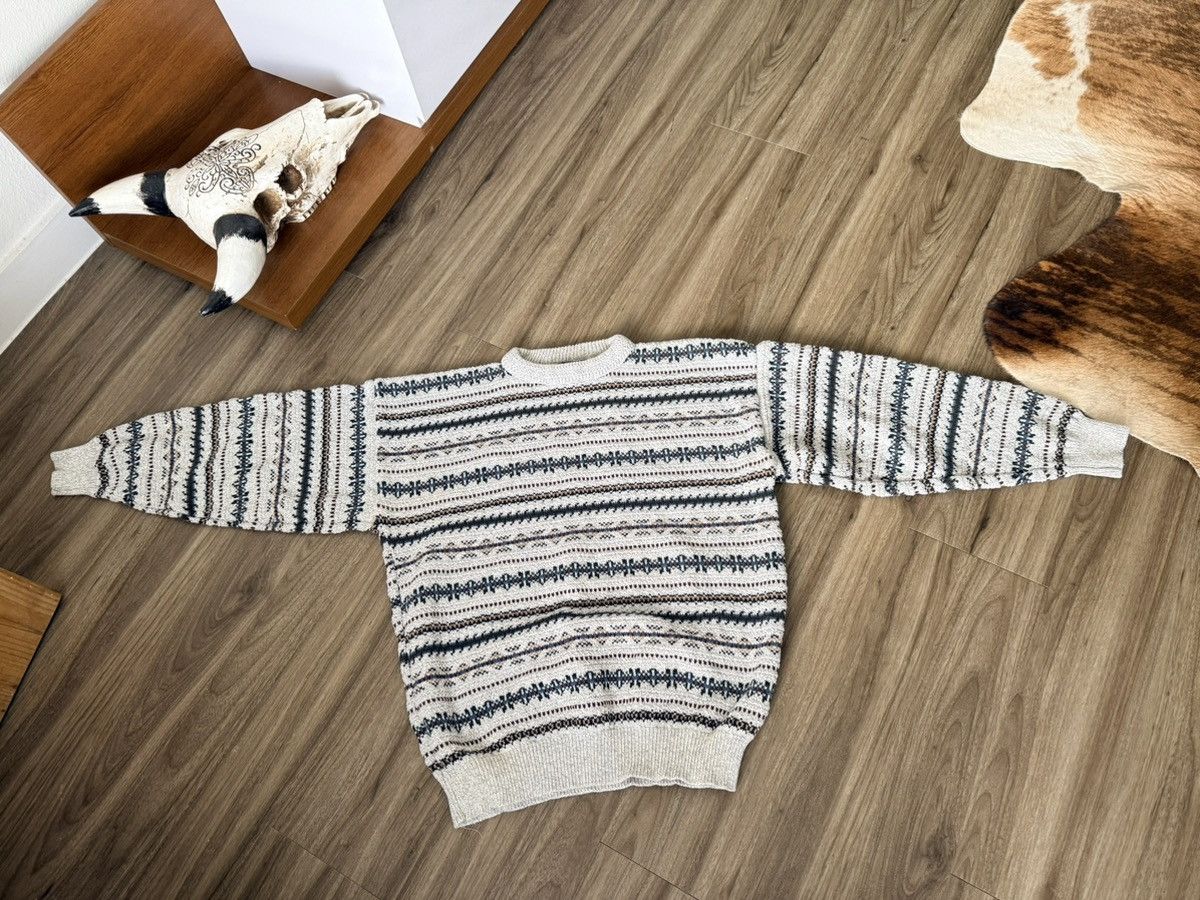 Jantzen Vintage striped patterned Jantzen Sport Knit sweater Large Size US L / EU 52-54 / 3 - 1 Thumbnail