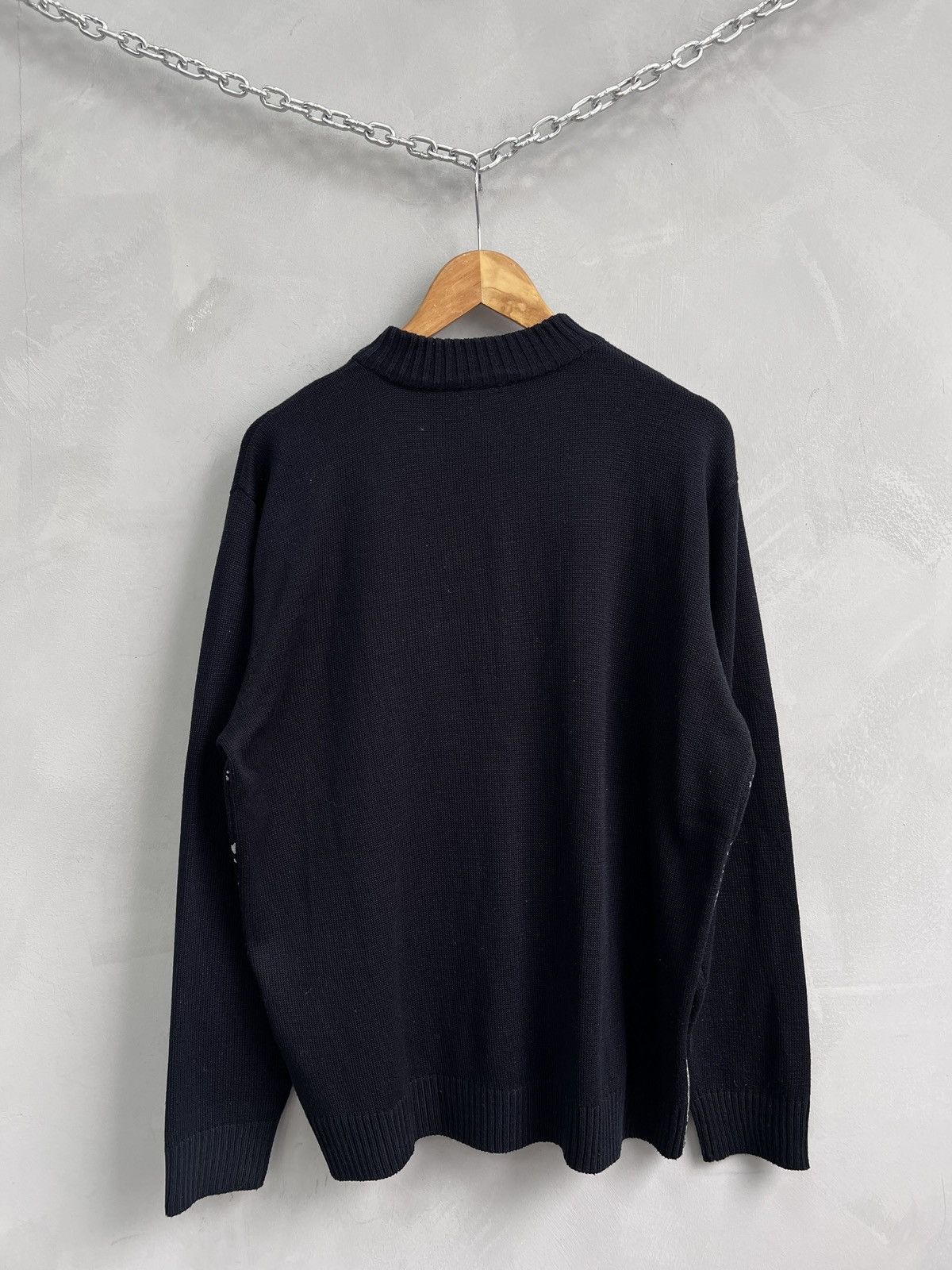 Other Vintage avant garde y2k style full print zip sweater y2k Size US L / EU 52-54 / 3 - 9 Thumbnail