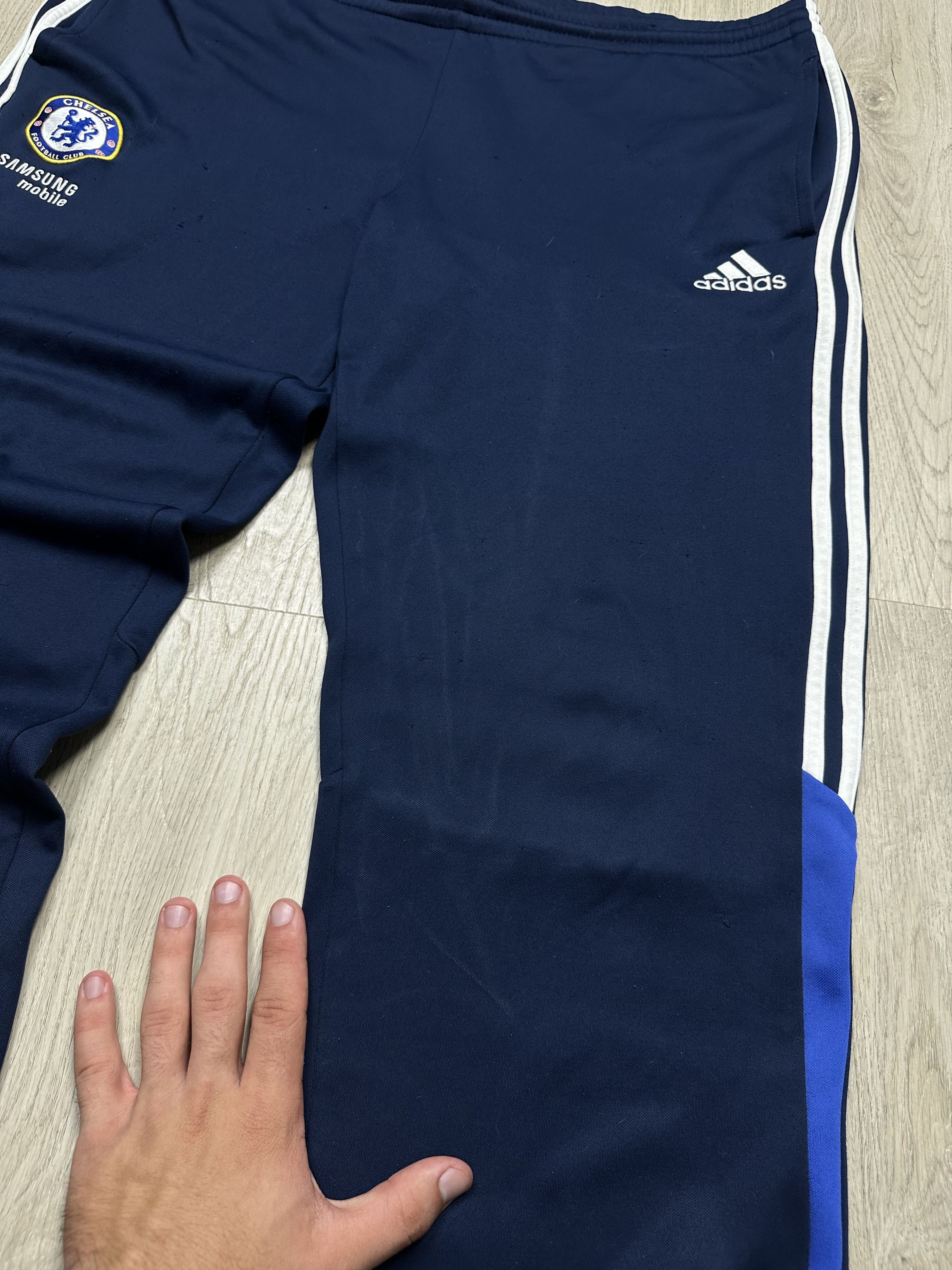 Adidas Adidas Chelsea FC Mens Soccer Track Pants Size US 36 / EU 52 - 3 Thumbnail