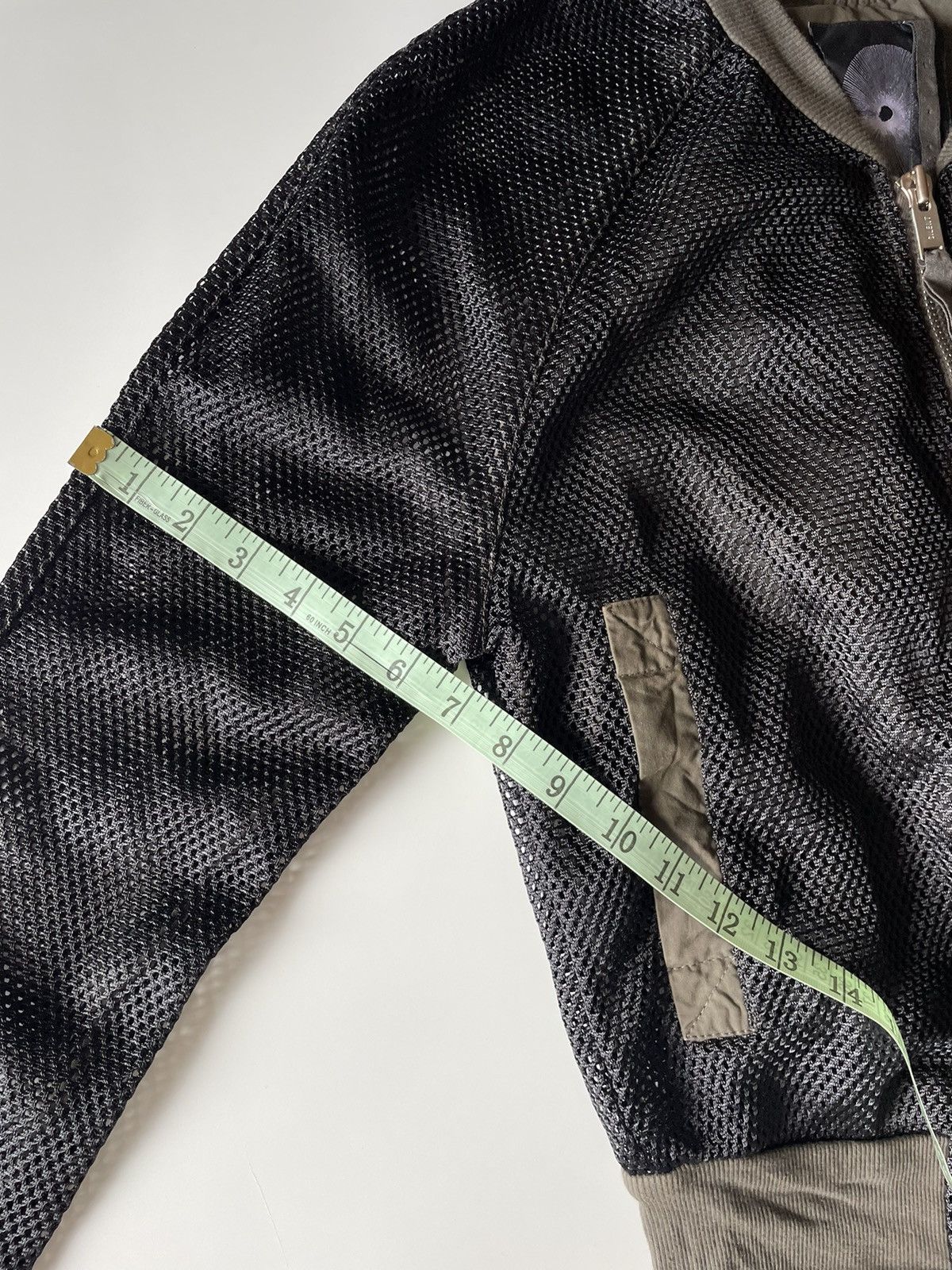 Silent By Damir Doma Silent by Damir Doma FW13 Fishnet Bomber Jacket Size US XS / EU 42 / 0 - 20 Thumbnail