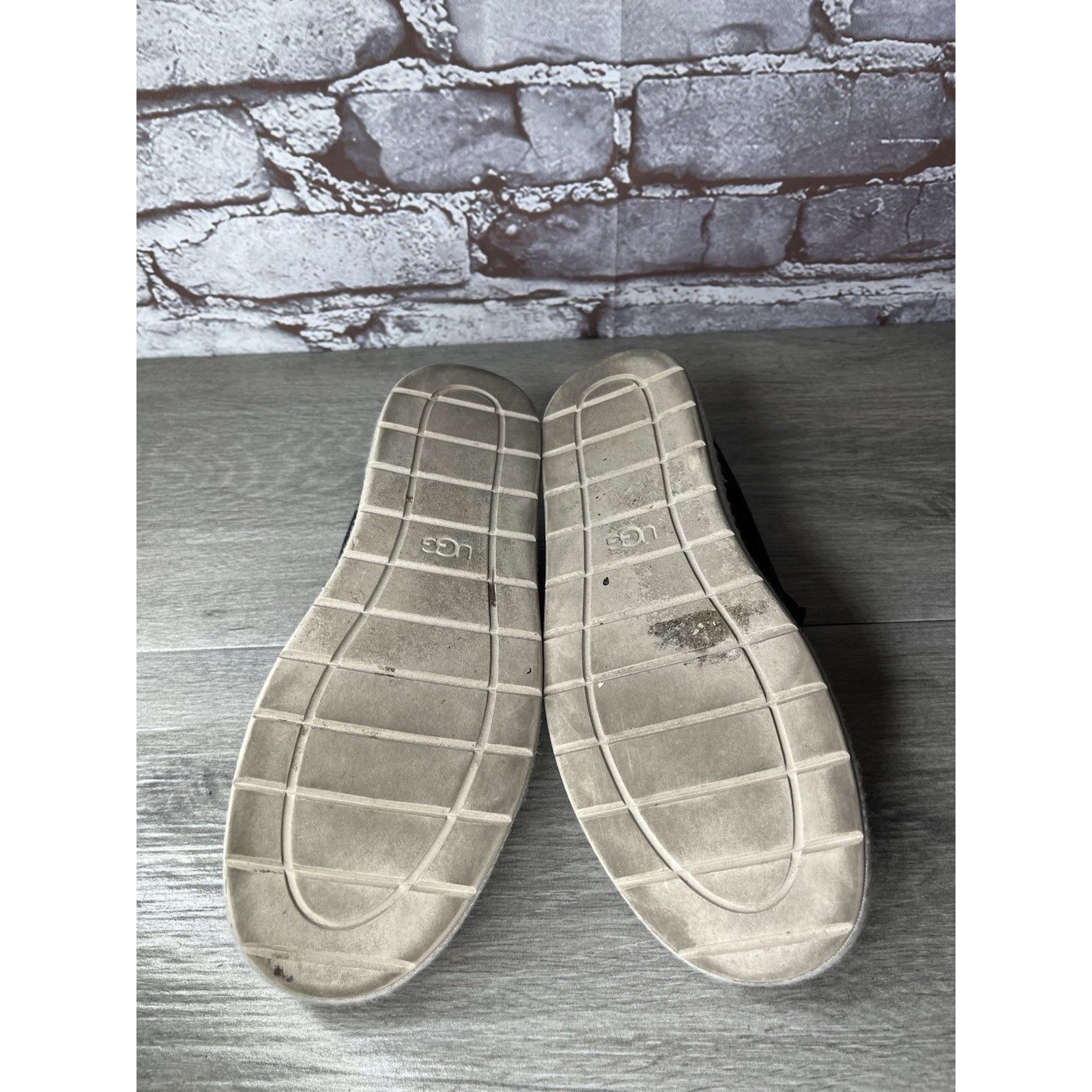 Ugg Ugg Black Delu Sneakers Canvas Slip On Mules Shoes Women’s S Size US 6 / IT 36 - 20 Thumbnail