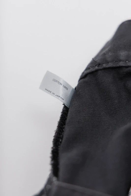 Number (N)ine Number (N)ine wide cotton pants w/ back zipper (early 00's) Size US 33 - 2 Thumbnail