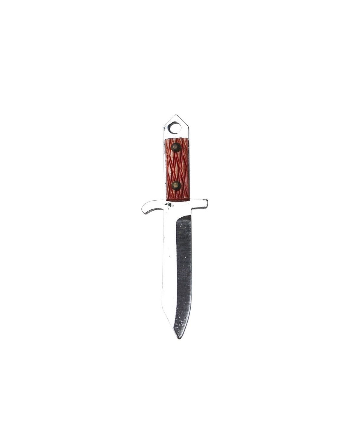Vintage 2000S JAPANESE MADE MINI DAGGER KEYCHAIN WITH LEATHER SHEATH Size ONE SIZE - 4 Thumbnail