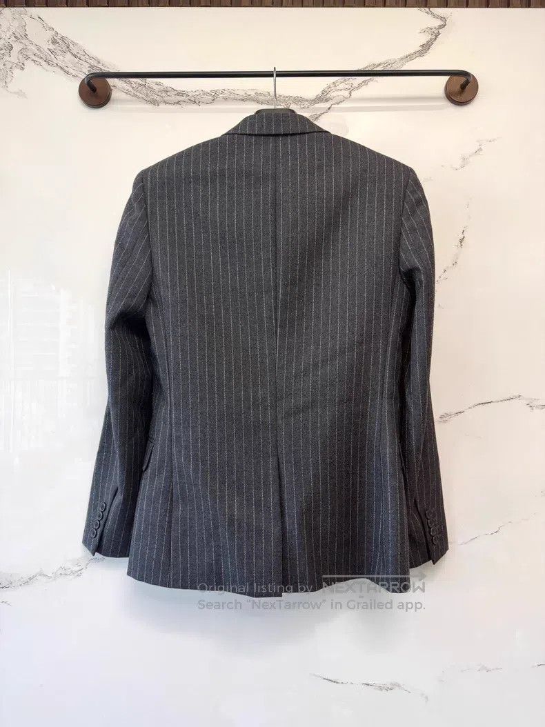 Saint Laurent Paris Saint Laurent Paris Striped Woolen Suit Size US S / EU 44-46 / 1 - 3 Thumbnail