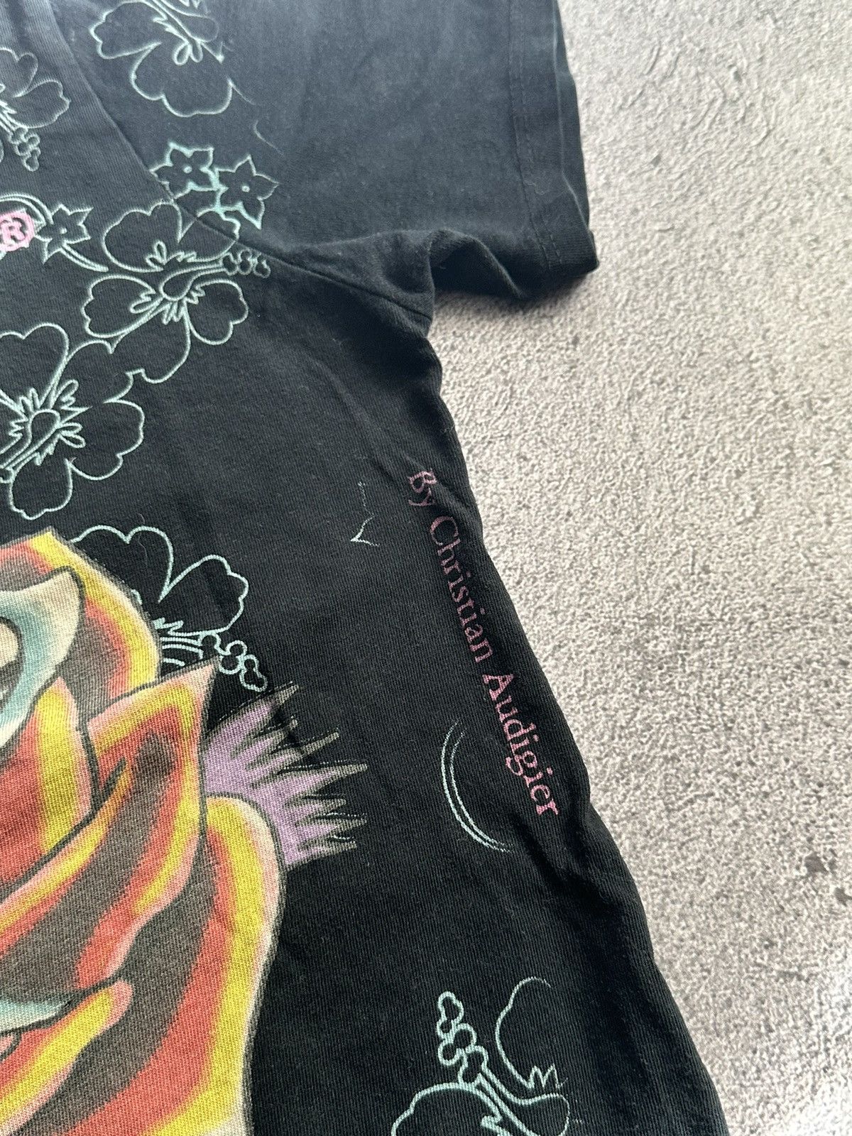 Christian Audigier × Ed Hardy 🐕‍🦺 Vintage EdHardy By Cristian Audigier Tee Full Print Size US S / EU 44-46 / 1 - 4 Thumbnail