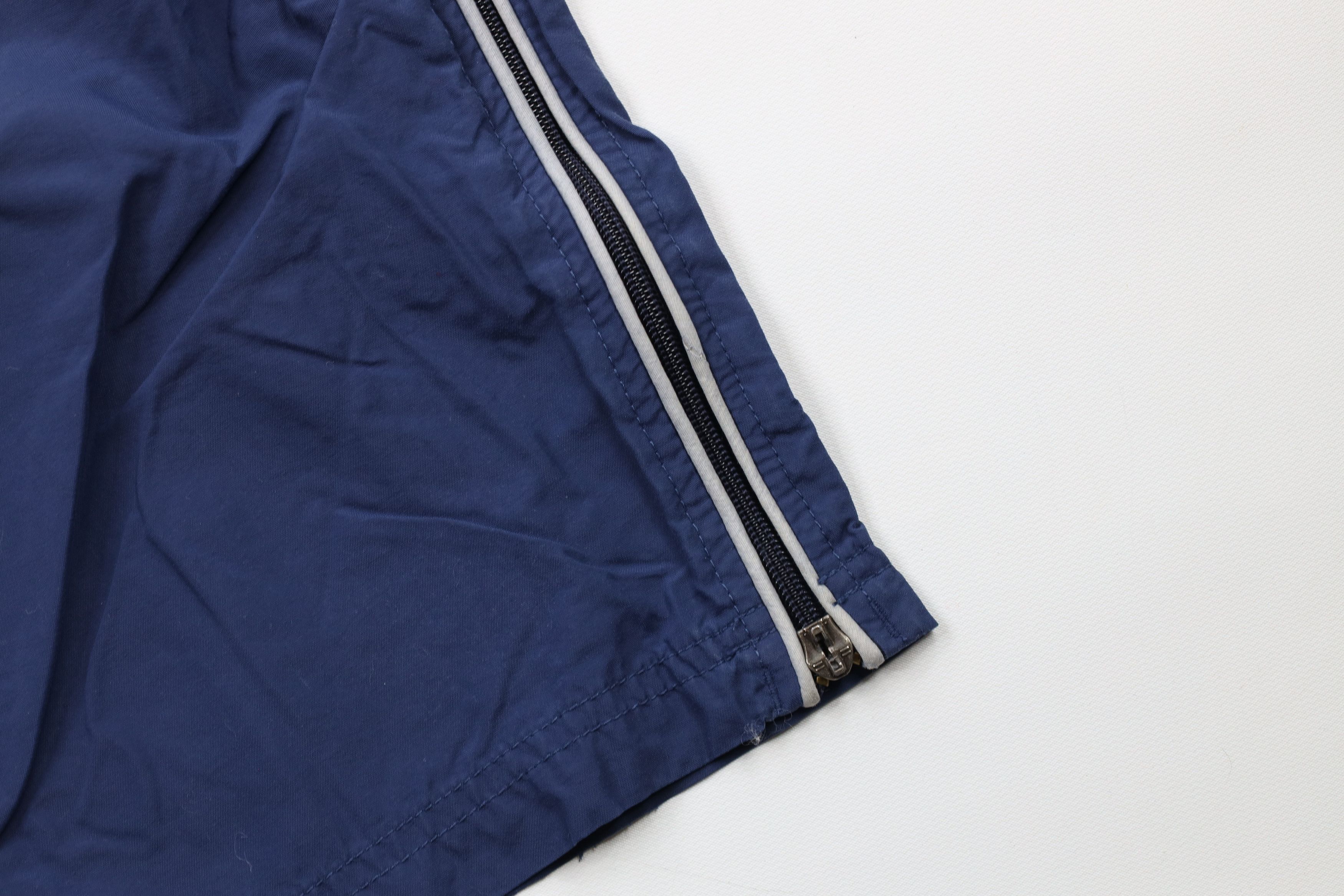 Abercrombie & Fitch × Vintage Vintage 90s Abercrombie & Fitch Striped Wide Leg Pants Blue Size US 34 / EU 50 - 5 Thumbnail